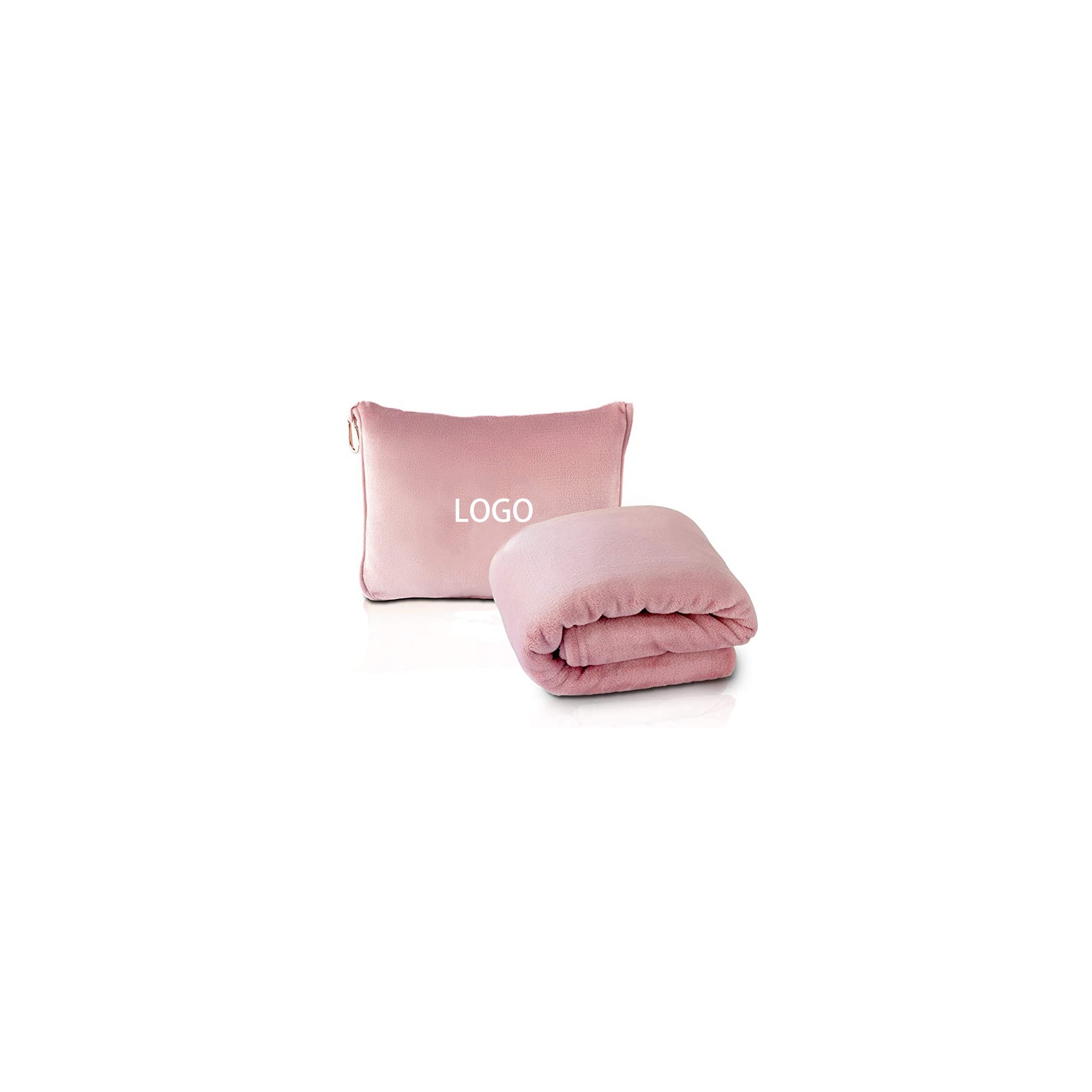 Travel Storage Double Sided Plush Blanket 5