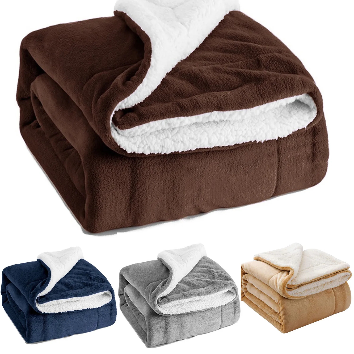 Sherpa Fleece Blankets 1