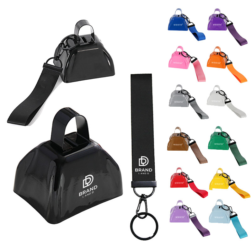 Small Cow Bell With Wrist Strap 5