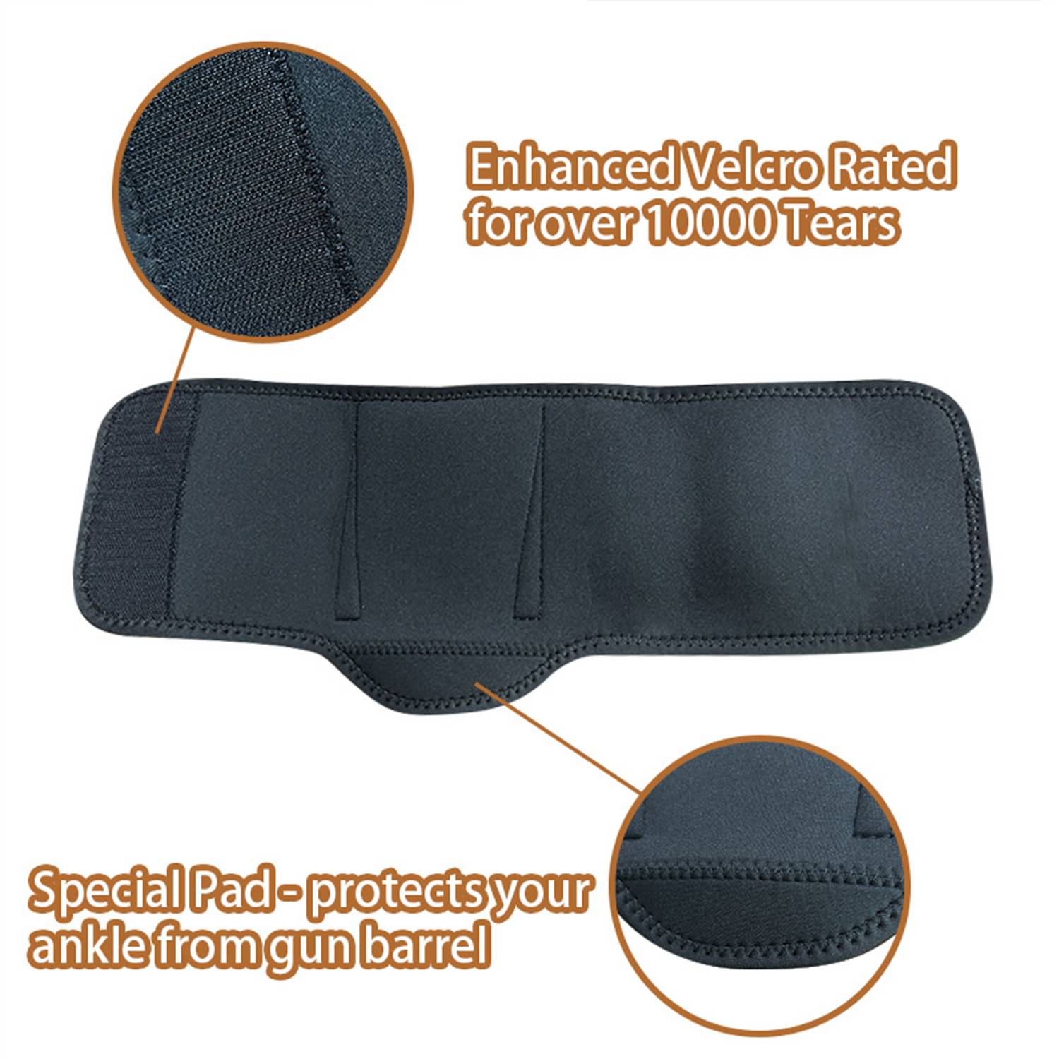 Outdoor Invisible Tactics Training Bag Leggings Gun Holster 3