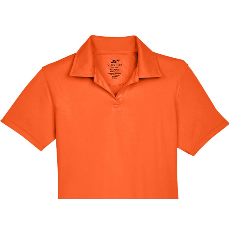 UltraClub Ladies' Cool & Dry Sport Performance Interlock Polo 2