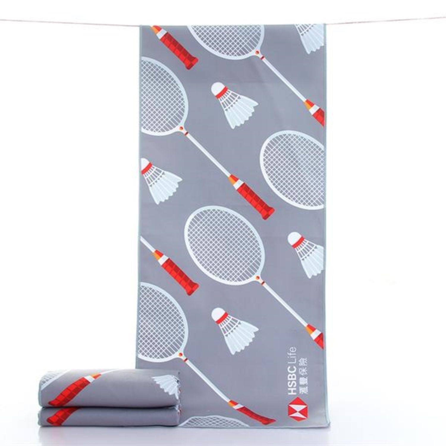 Dye-Sublimation CoolMax Sports Towel Full Bleed 155 GSM 3