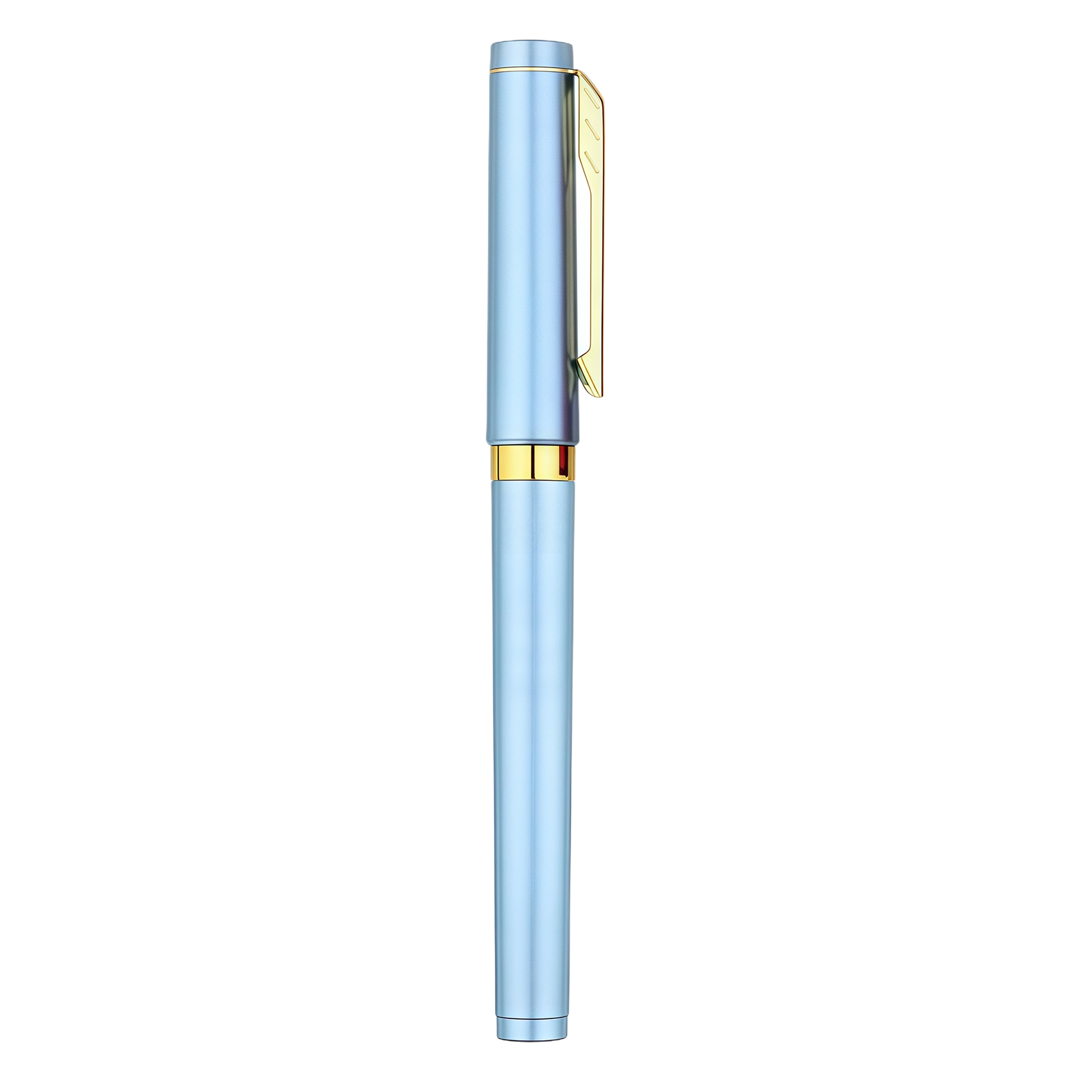 Premium 0.7mm Black Gel Pen with Large Ink Capacity - Smooth Writing Metal-like Finish 7