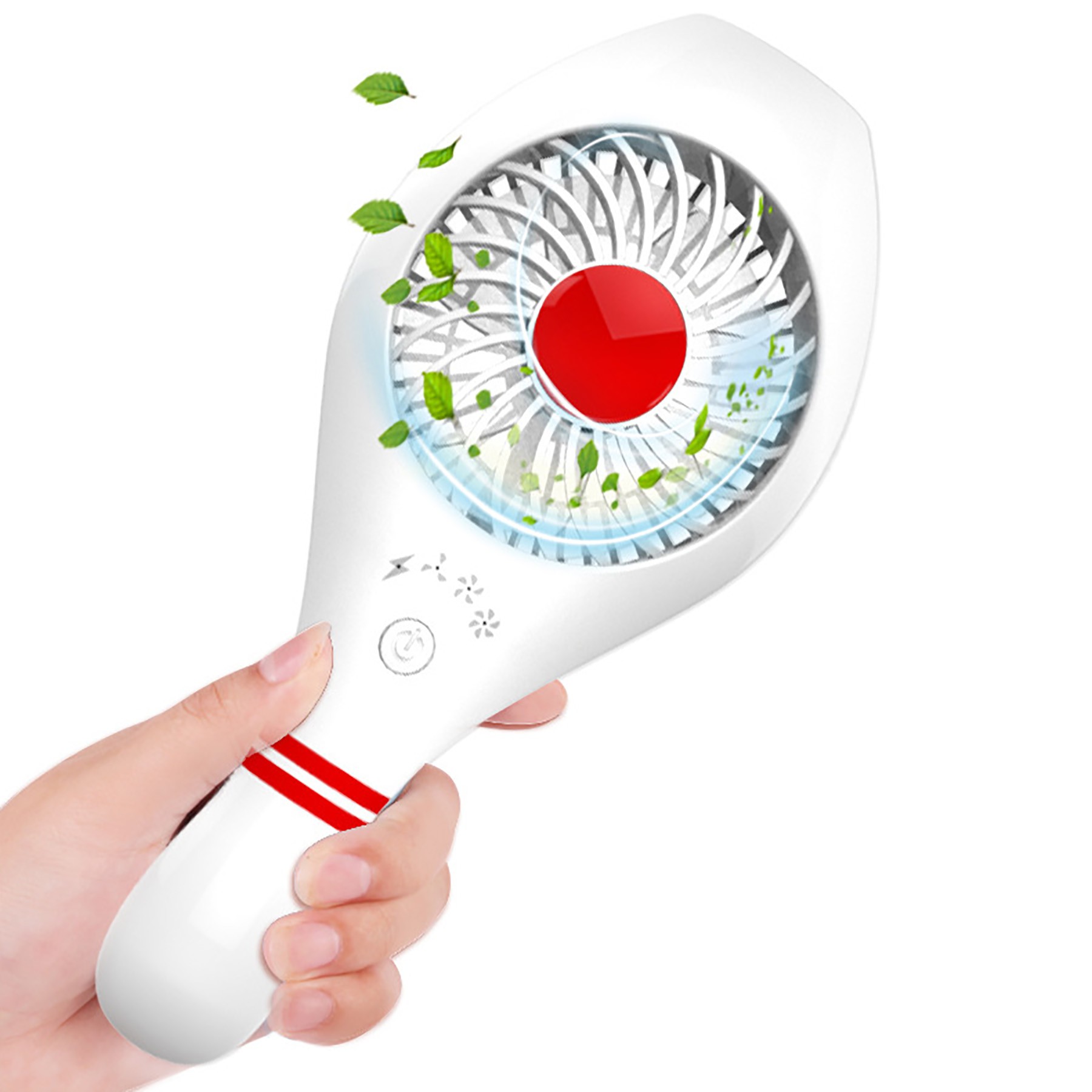 Handheld Portable Bowling Pin Fan 2