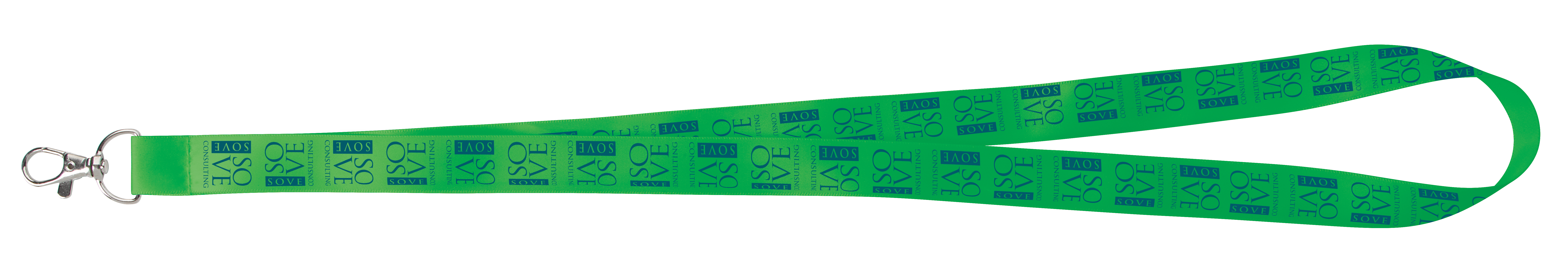 Universal Source® 3/4" Satin Screen Print Lanyard 14