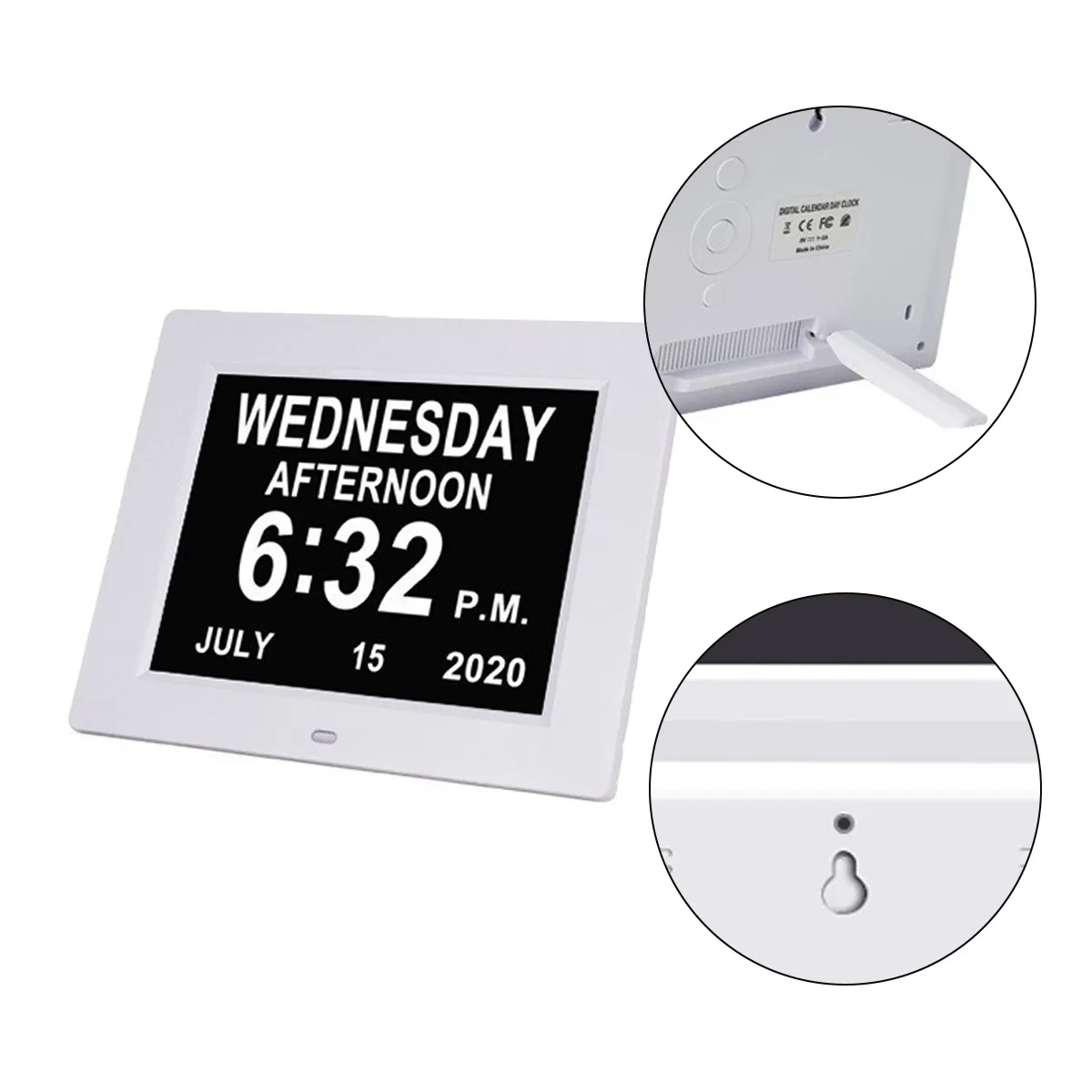 Digital Medication Reminder Clock With Large Display 1