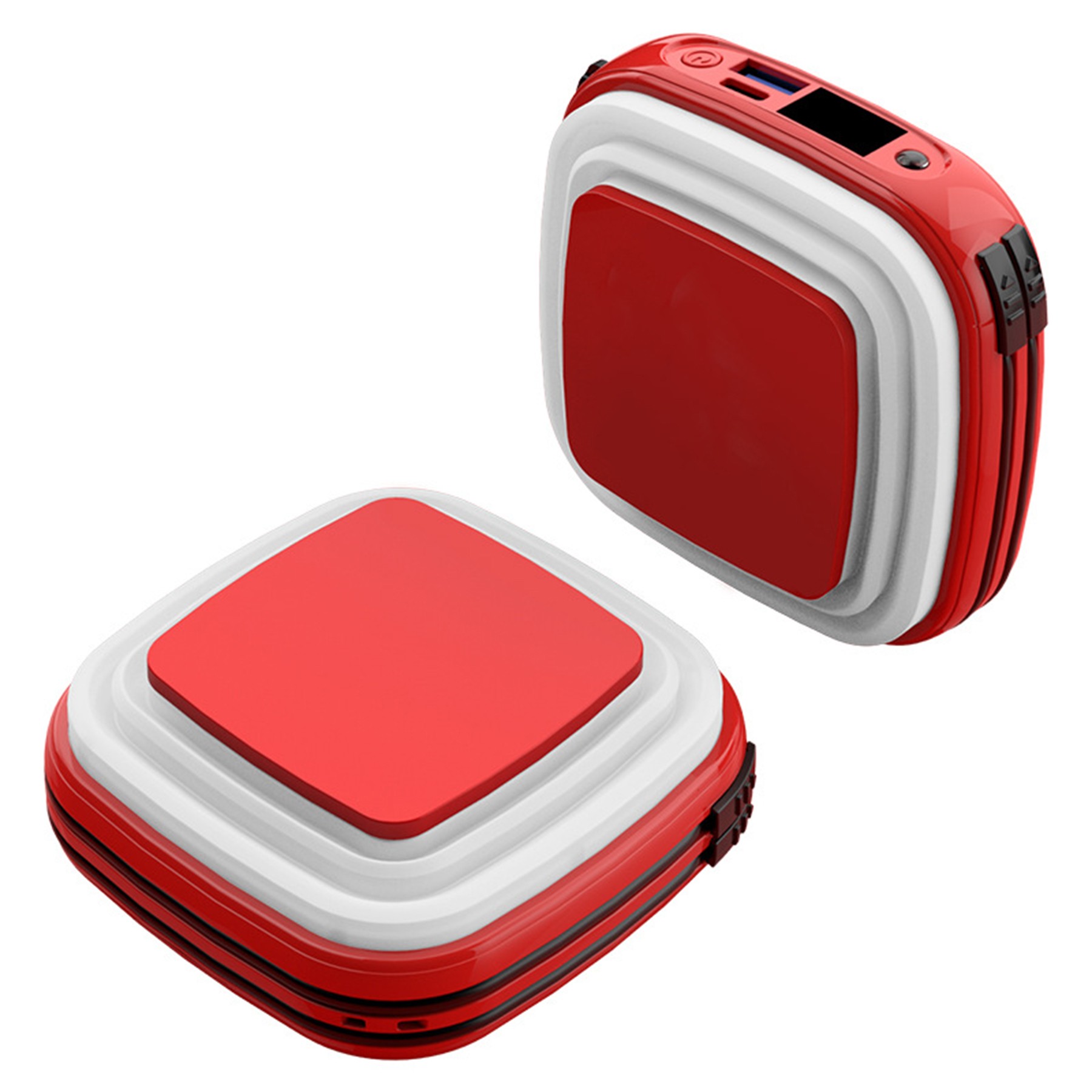 10000mAh Power Bank with Built in Cables 2