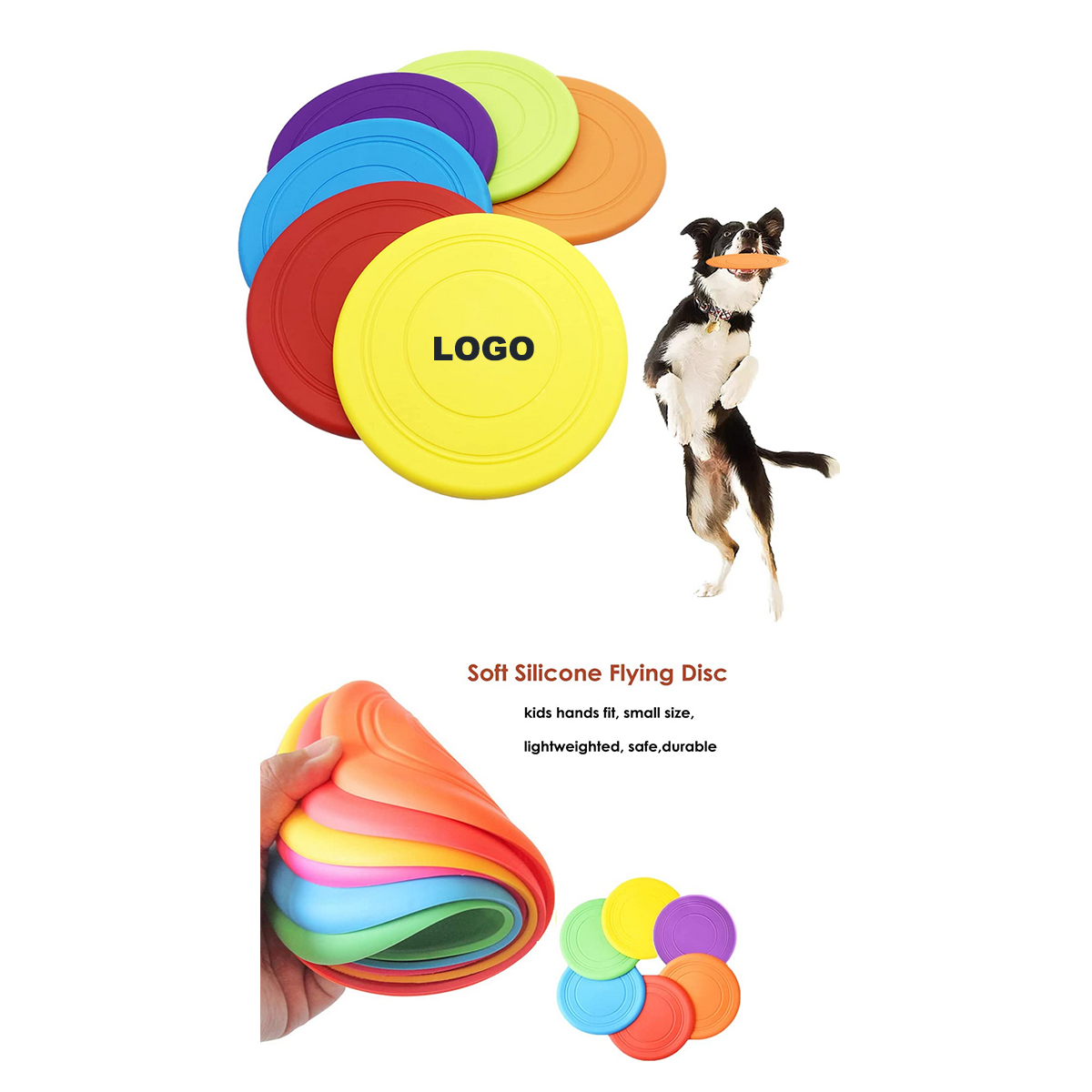 Bargain Price Soft Rubber Flying Disc 2