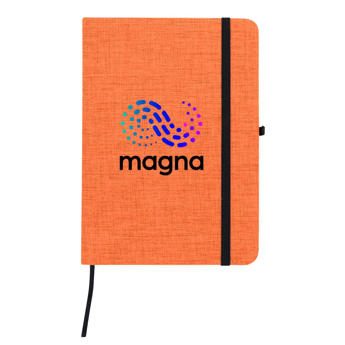JORNIKOLOR RPET Heathered Journal with pen loop 10