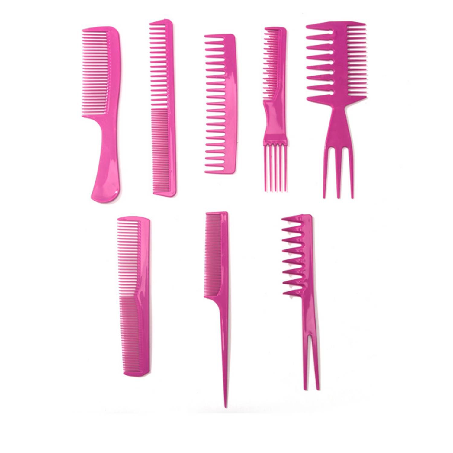 8pcs Professional Hair Styling Comb Set 1