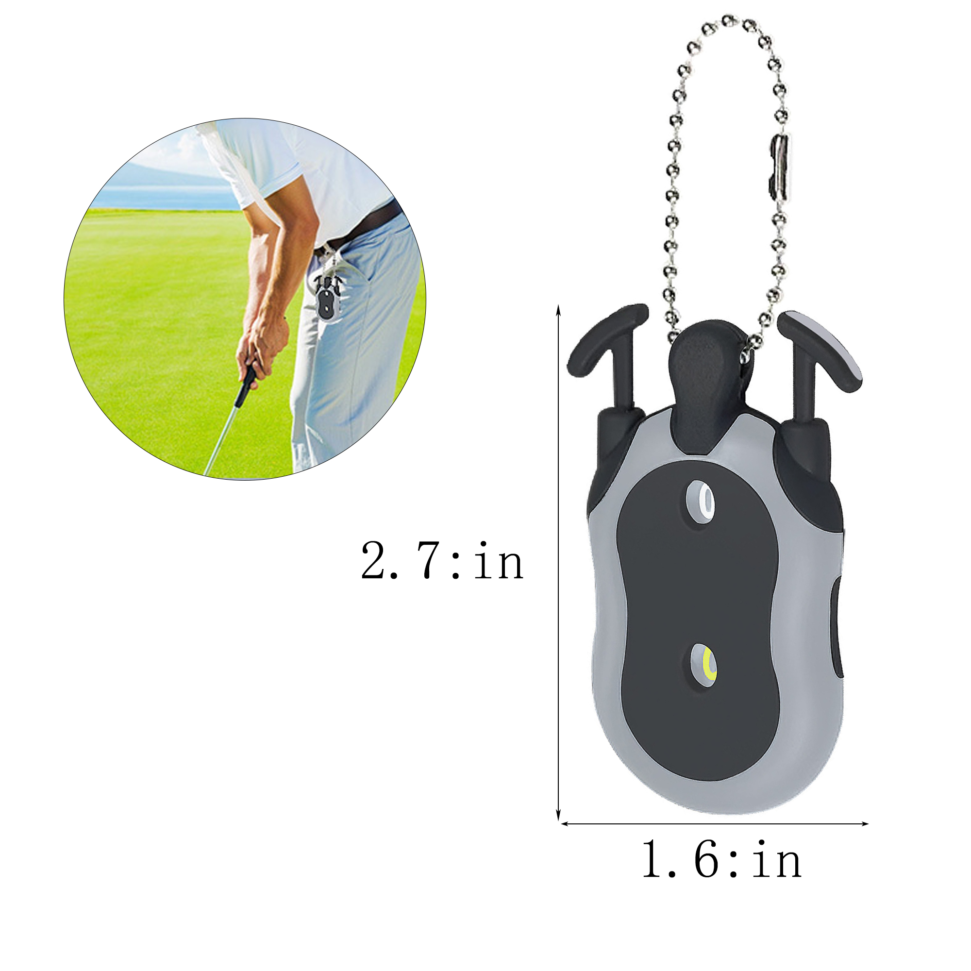 Compact Golf Shot Counter 3