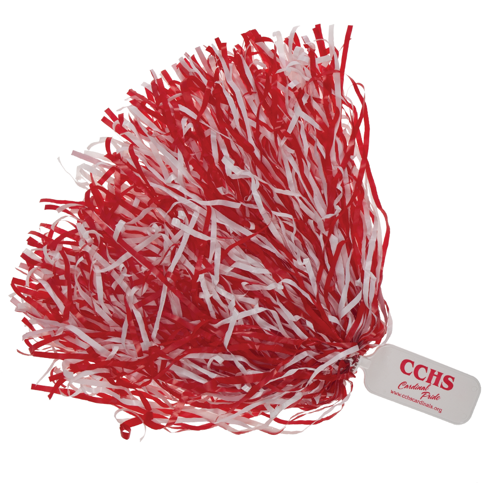 Solid Handle Pom, 750 Streamers 14