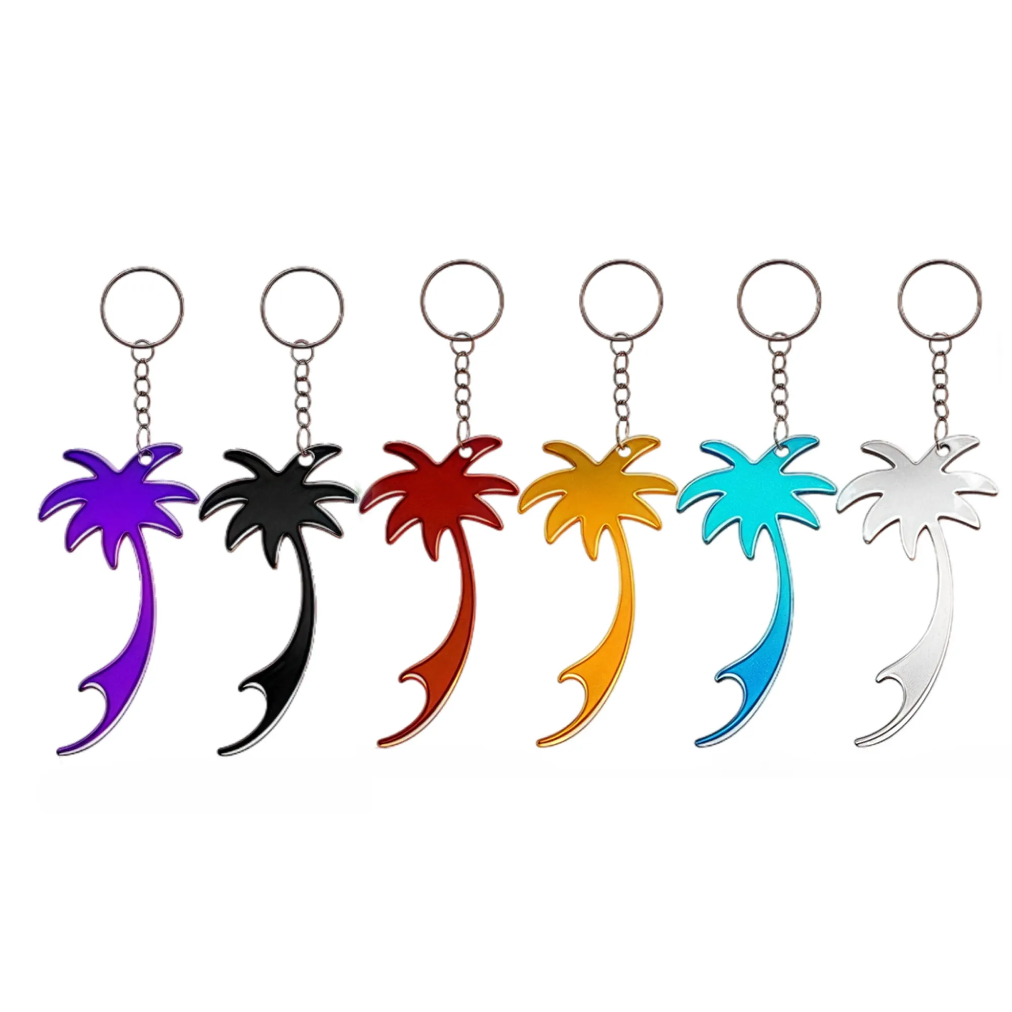 Palm Tree Bottle Opener with Keychain 1