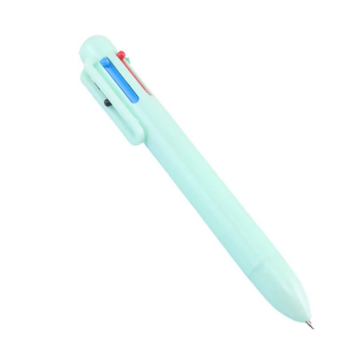 Retractable Ballpoint Pen with 6 Ink Options 7