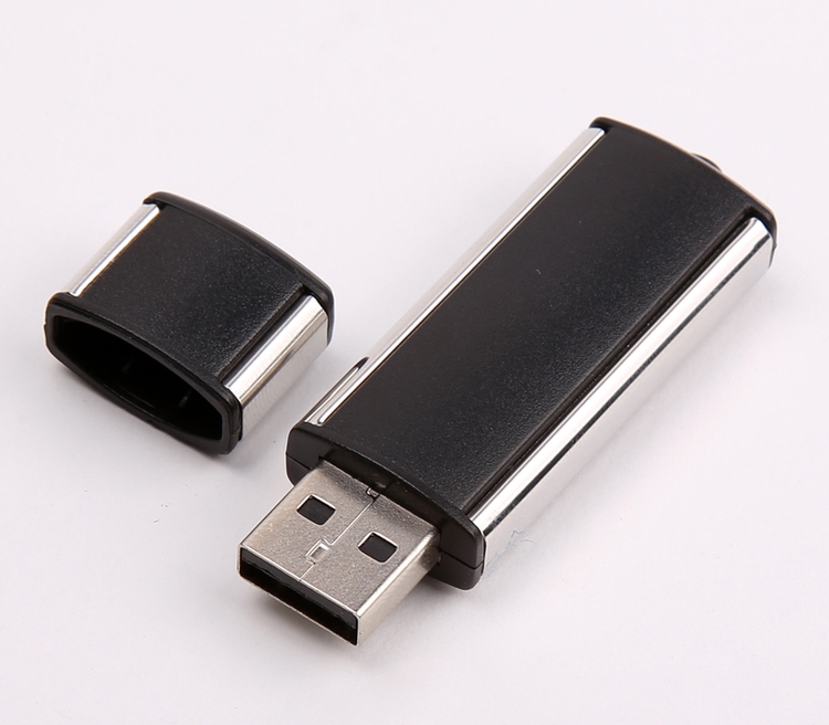 USB Flash Drive with Aluminum Side Trim 2