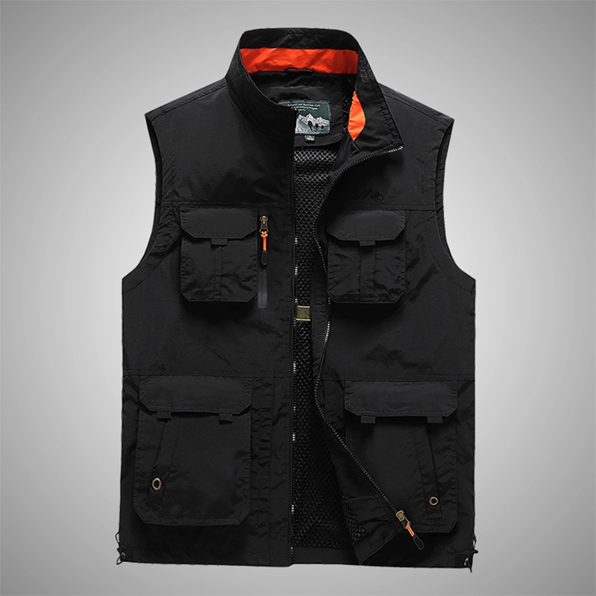 Stand Collar Fishing Outdoor Vest 5
