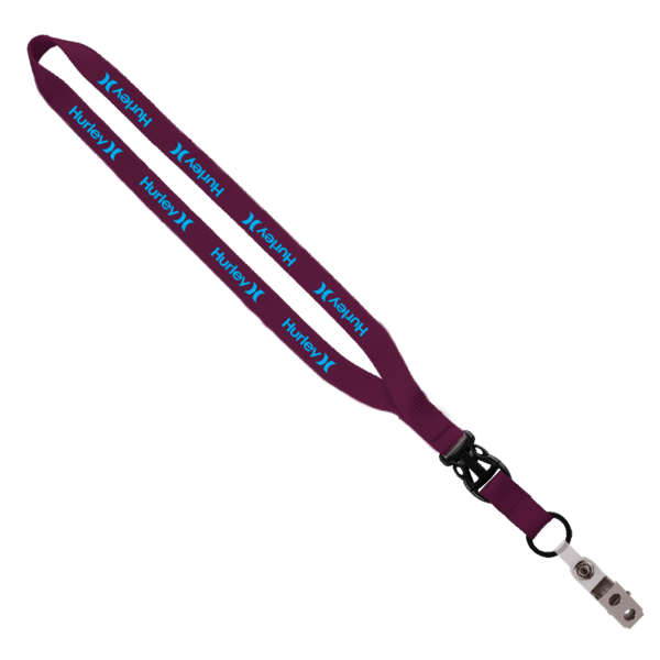 1/2" Smooth Nylon Slide Release Lanyard 102