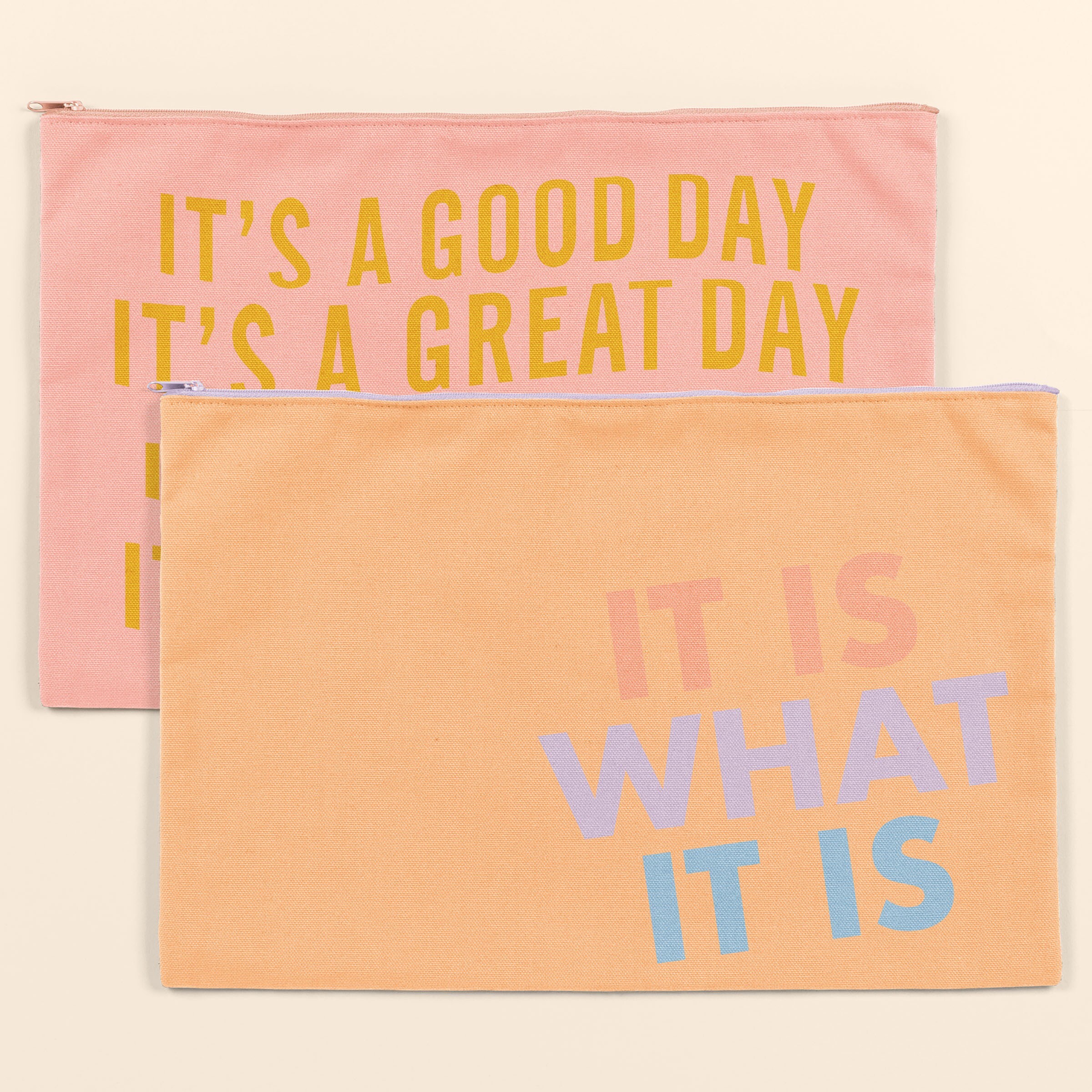 DOTTIE POUCH - COLORED CANVAS