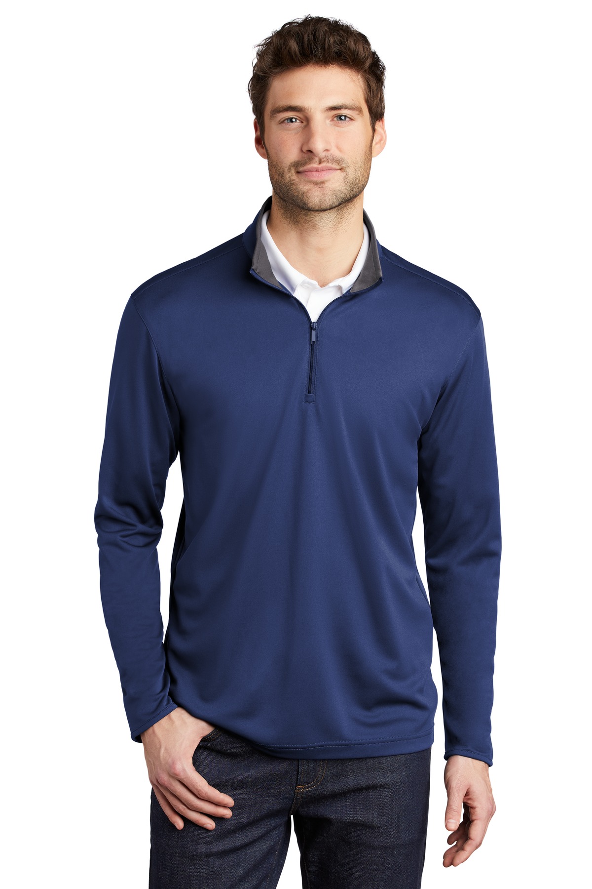 Port Authority Silk Touch Performance 1/4-Zip K584 4