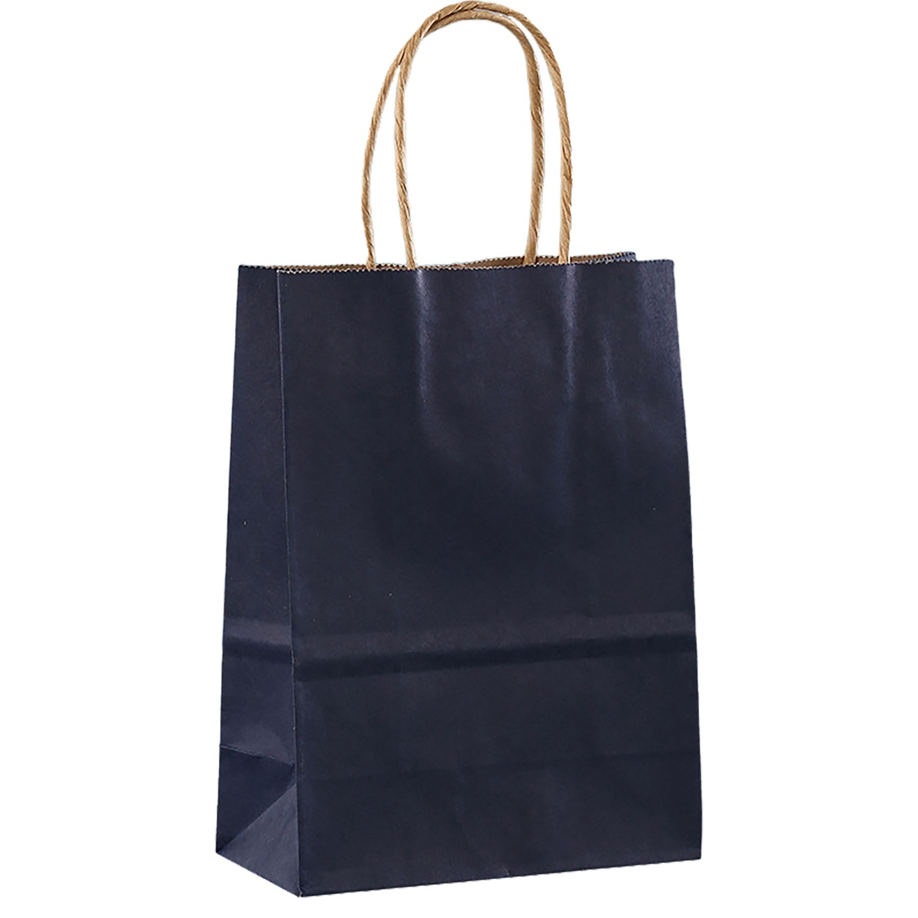 Color Paper Bags With Handles Small Gift Bag 5
