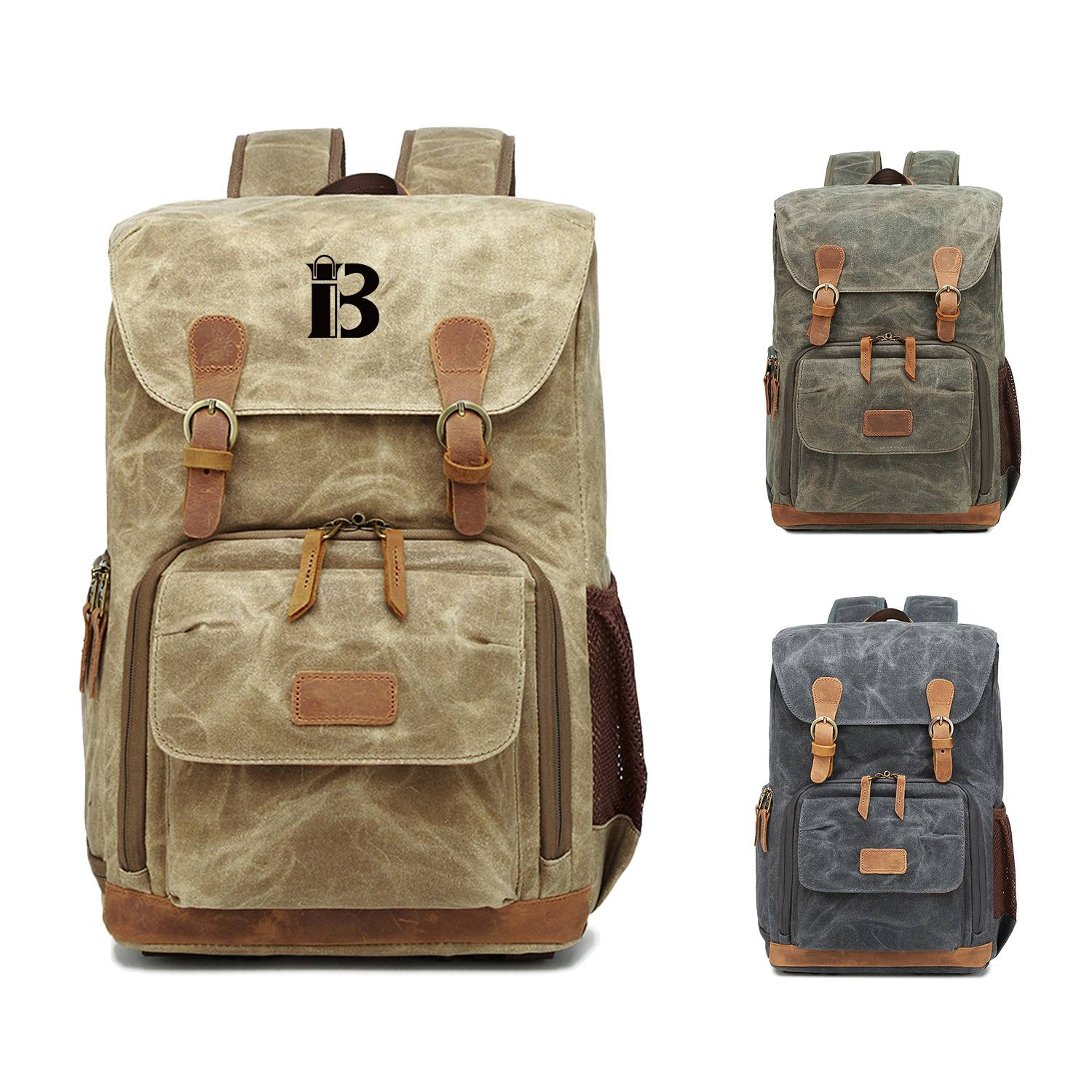 Canvas Camera Backpack 2