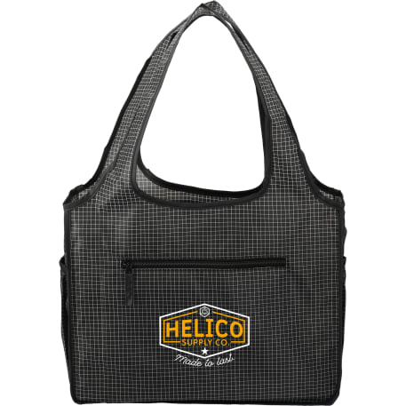 Grid Bungalow Tote, custom tote bag with logo imprint 10