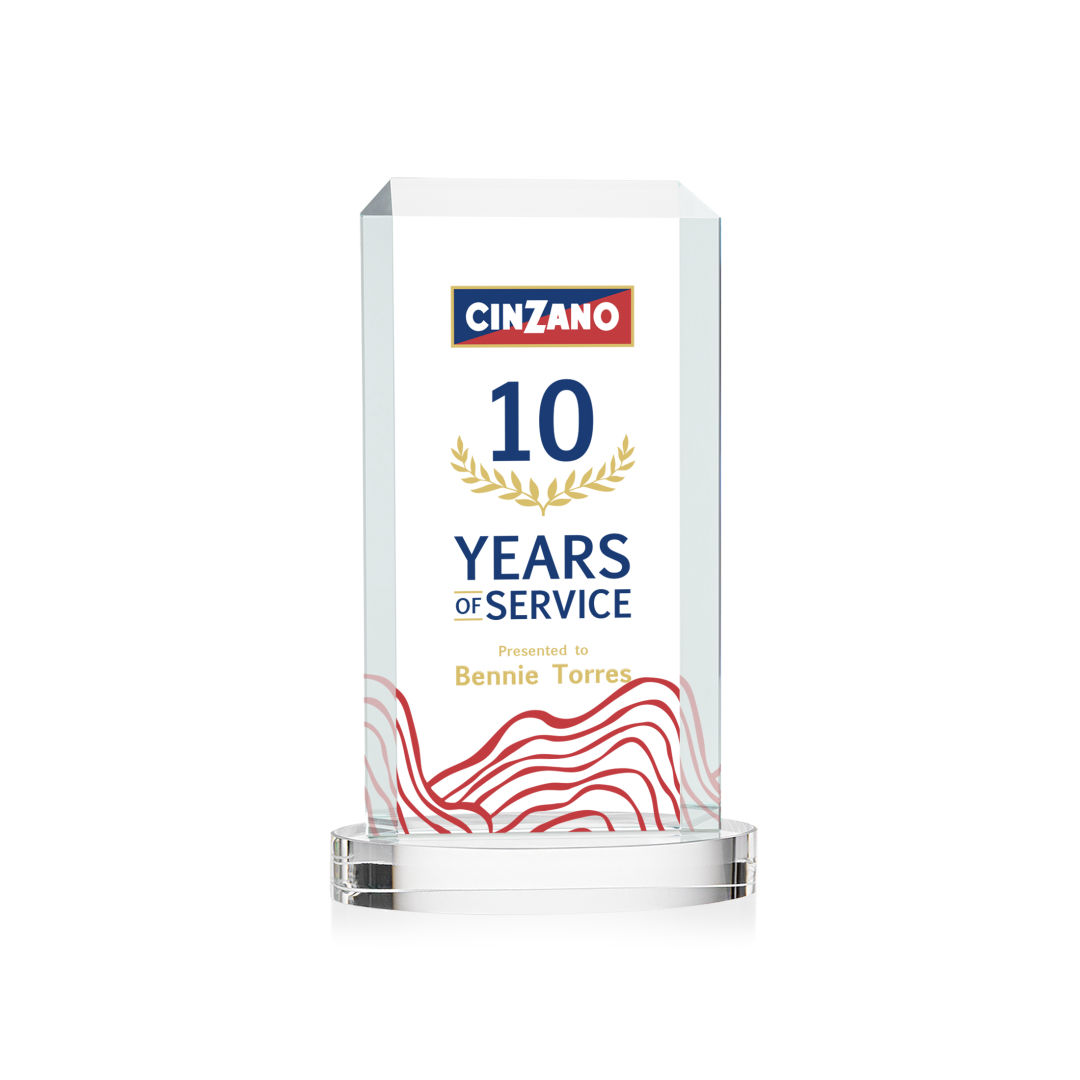 Dalton VividPrint™ Award on Alberton Base - Clear 8