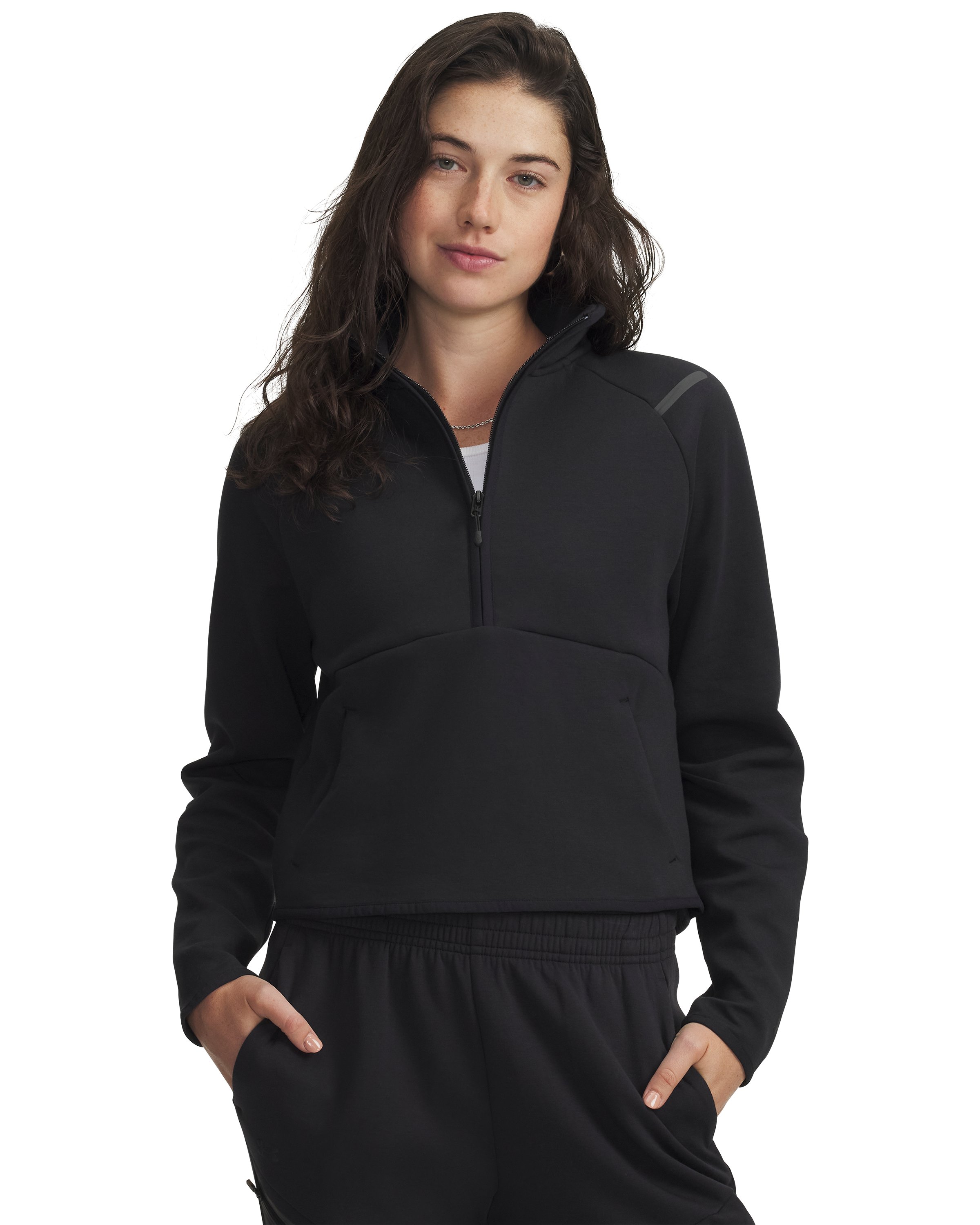 UA Unstoppable Fleece Women's Zip 2