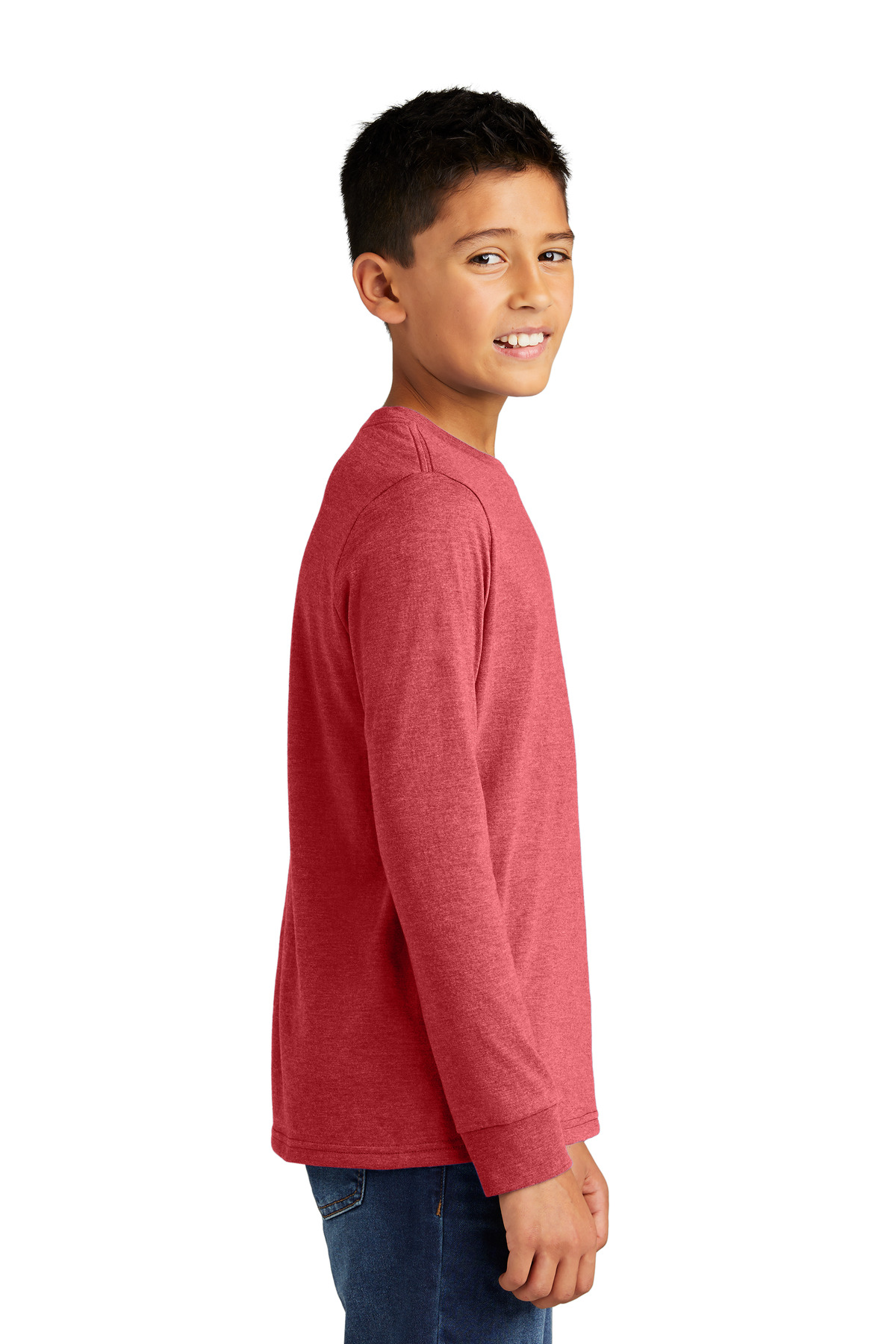 District Youth Perfect Tri Long Sleeve Tee DT132Y 12