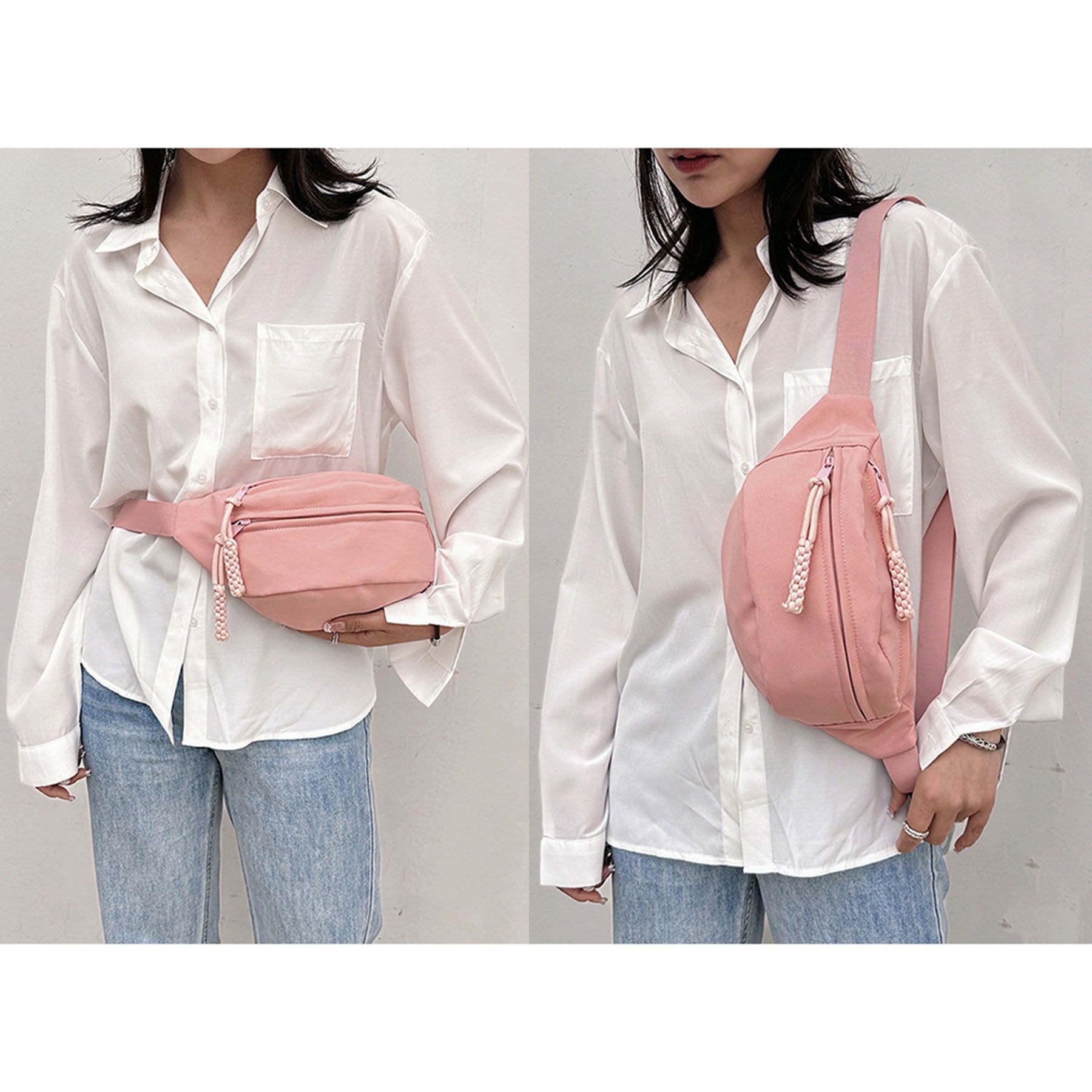 Simple Outdoor Sports Fanny Pack Cross Body Bag 3