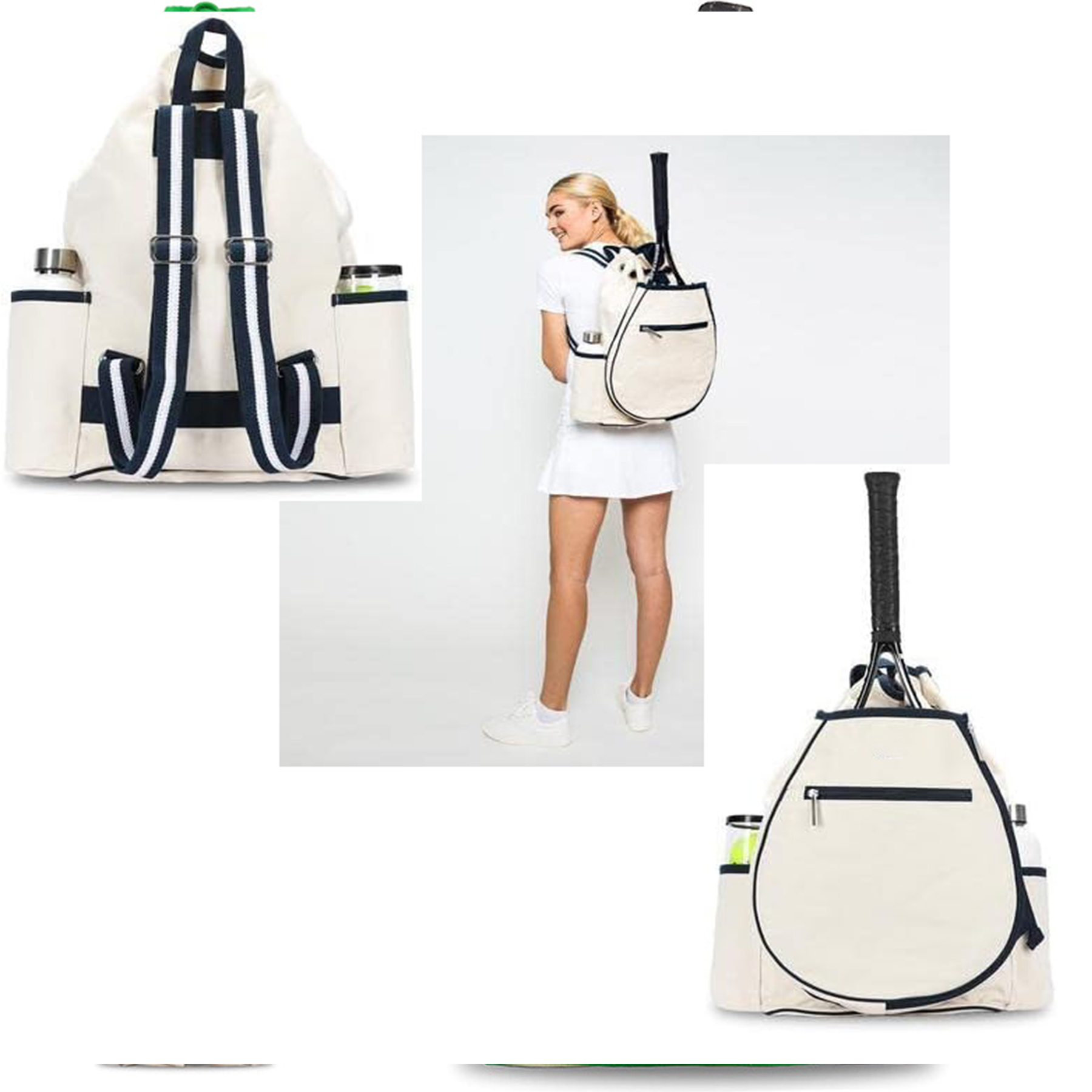 Tennis Canvas Backpack 2