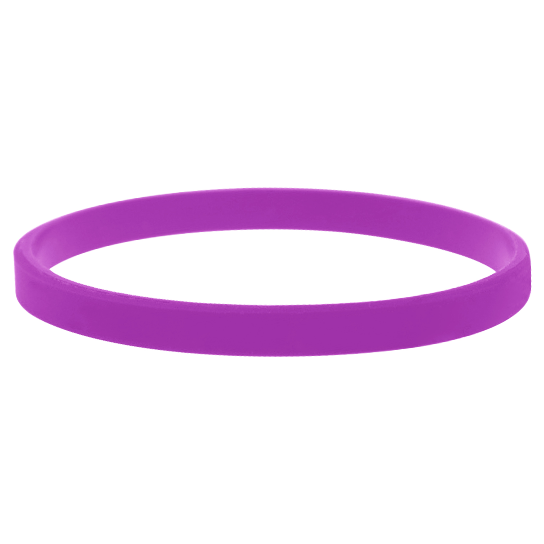 1/4"W Silicone Bracelets 5