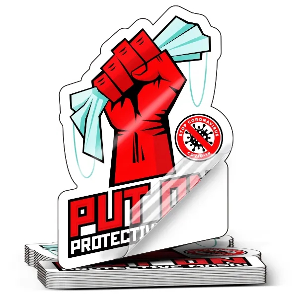 6" Custom Clear Sticker 5
