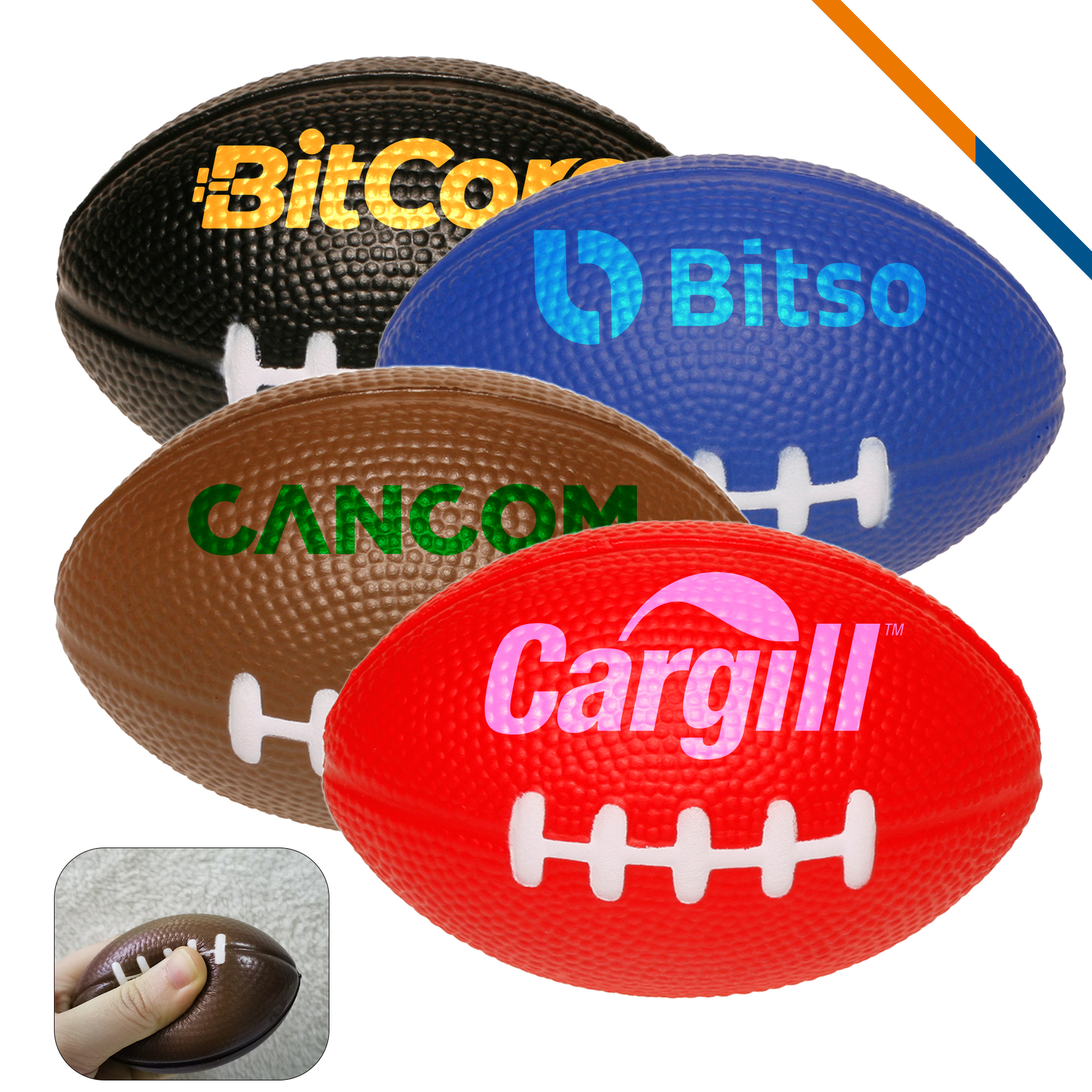 Peta Football Stress Ball 2