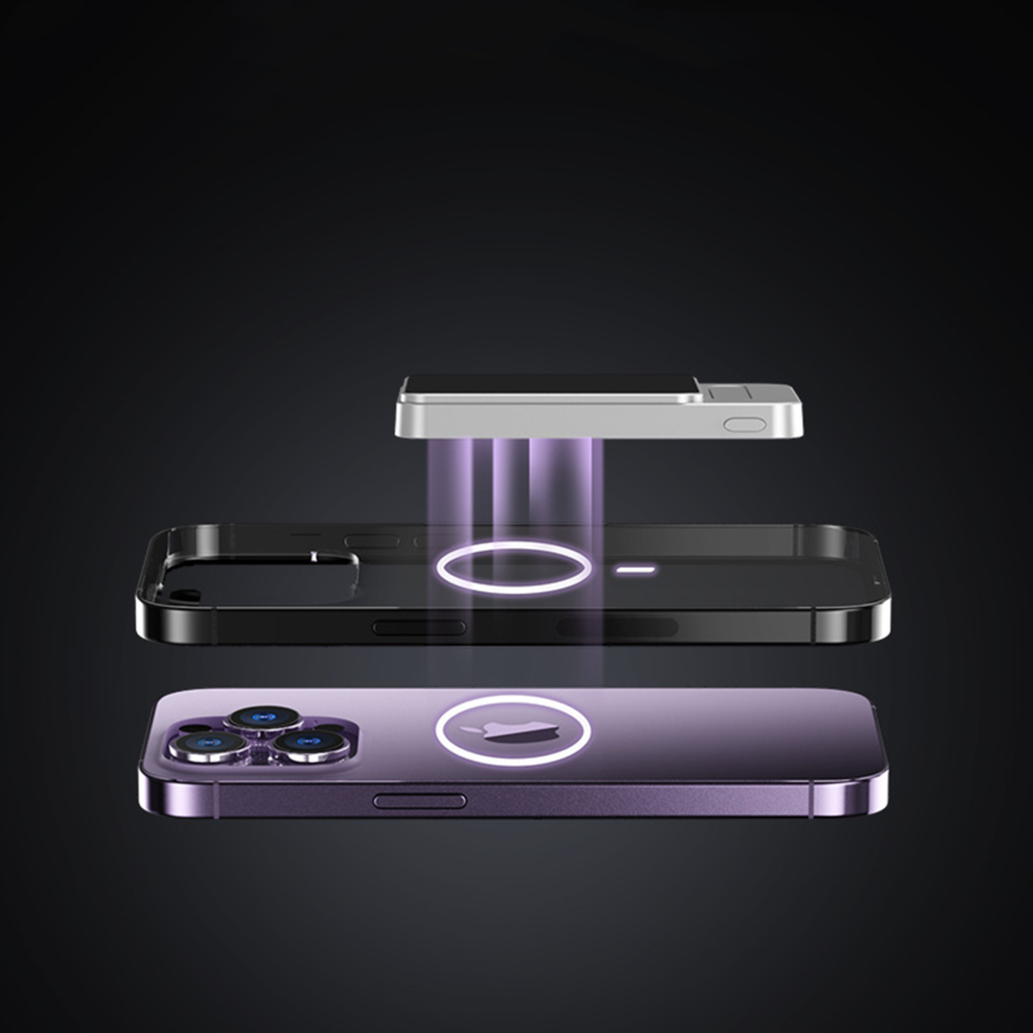 Wireless and Magnetic Power Bank 4