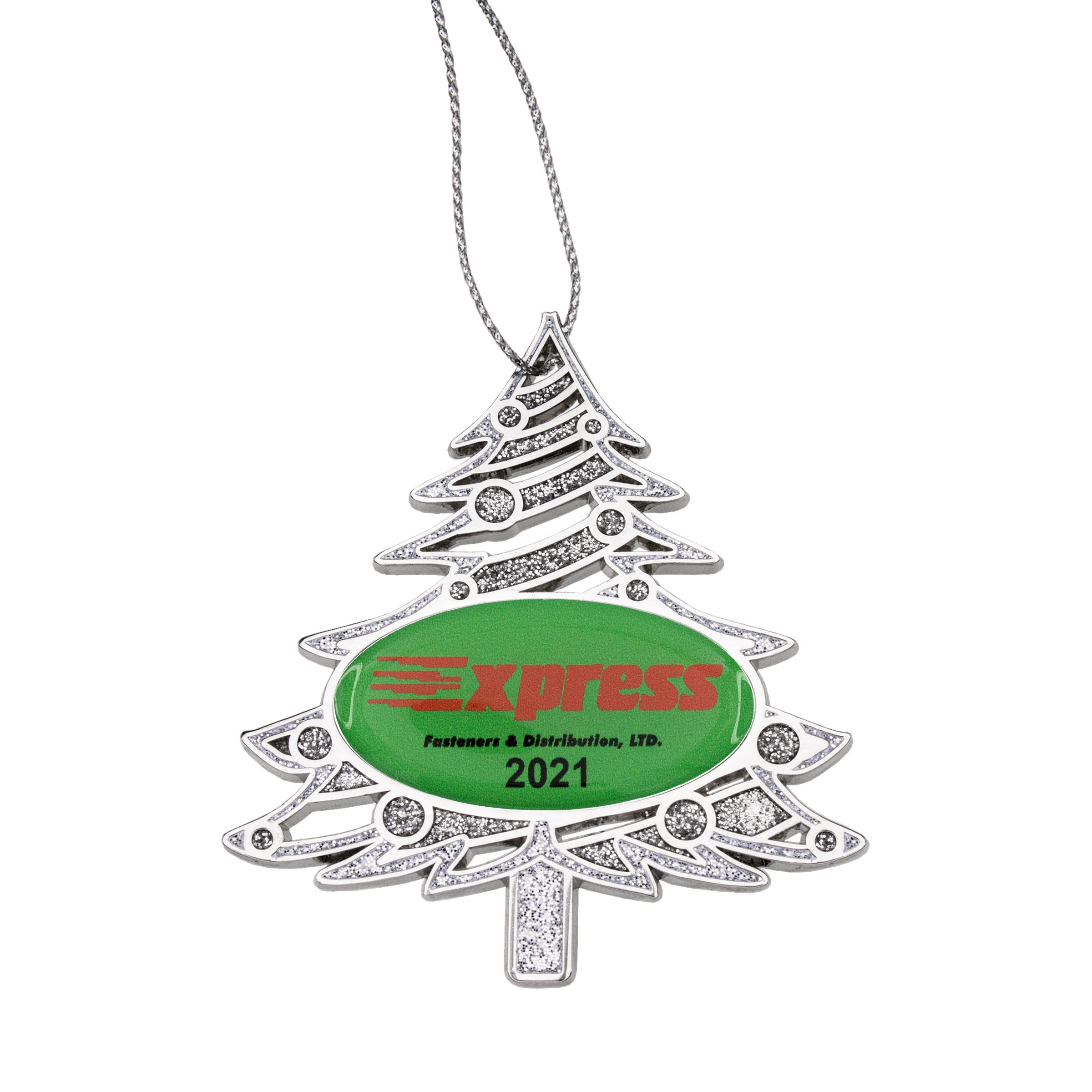 Christmas Tree Holiday Ornament 2