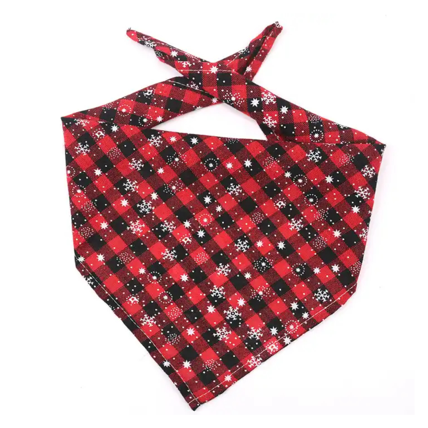 Triangle Elastic Cotton Pet Bandana 2