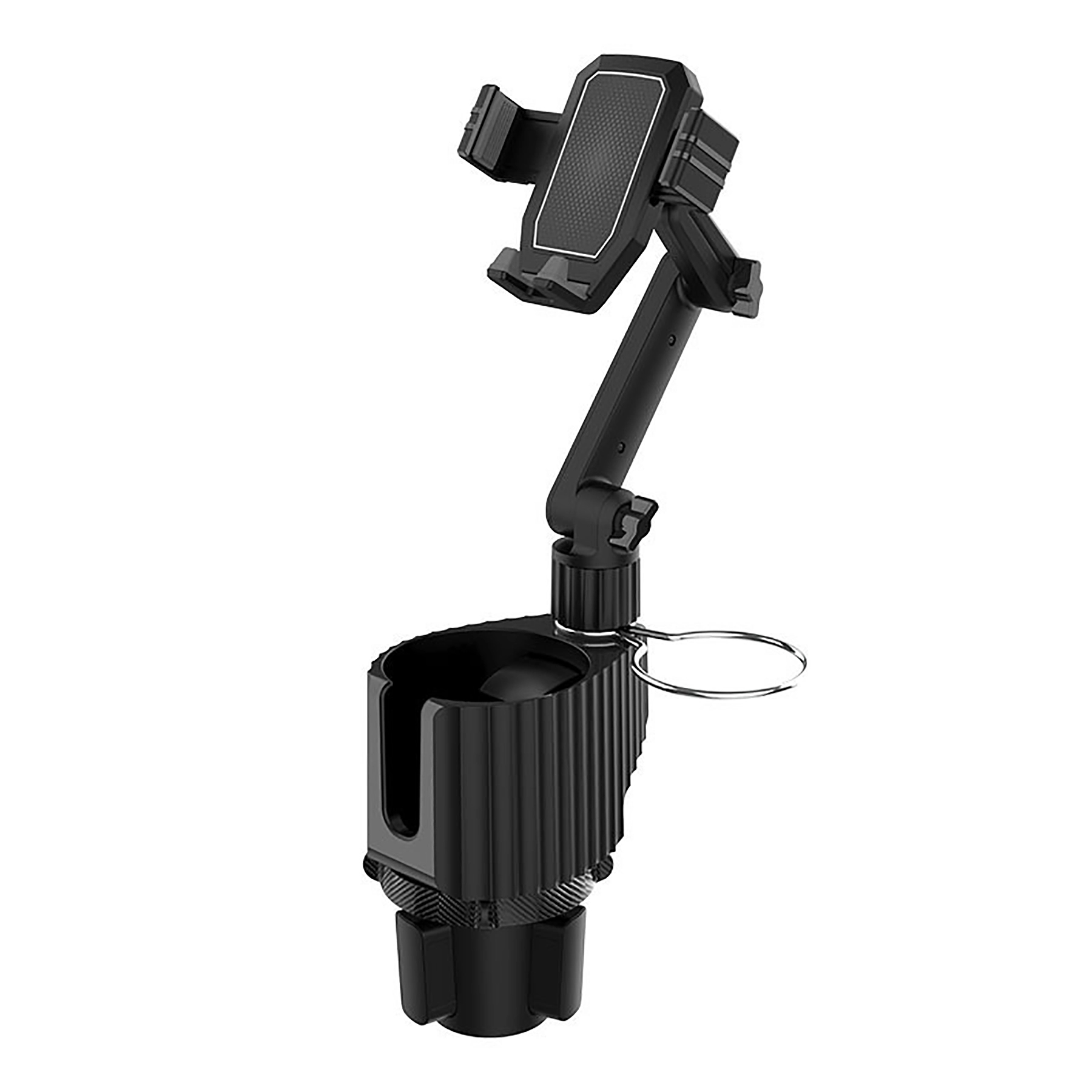 Car Cup Holder Phone Mount Adjustable Base With 360 Rotation 3
