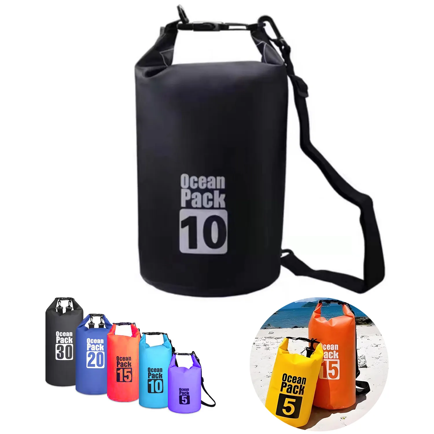 25L PVC Waterproof Bucket Bag 2