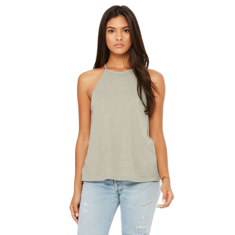 Bella + Canvas Ladies' Flowy High Neck Tank 11