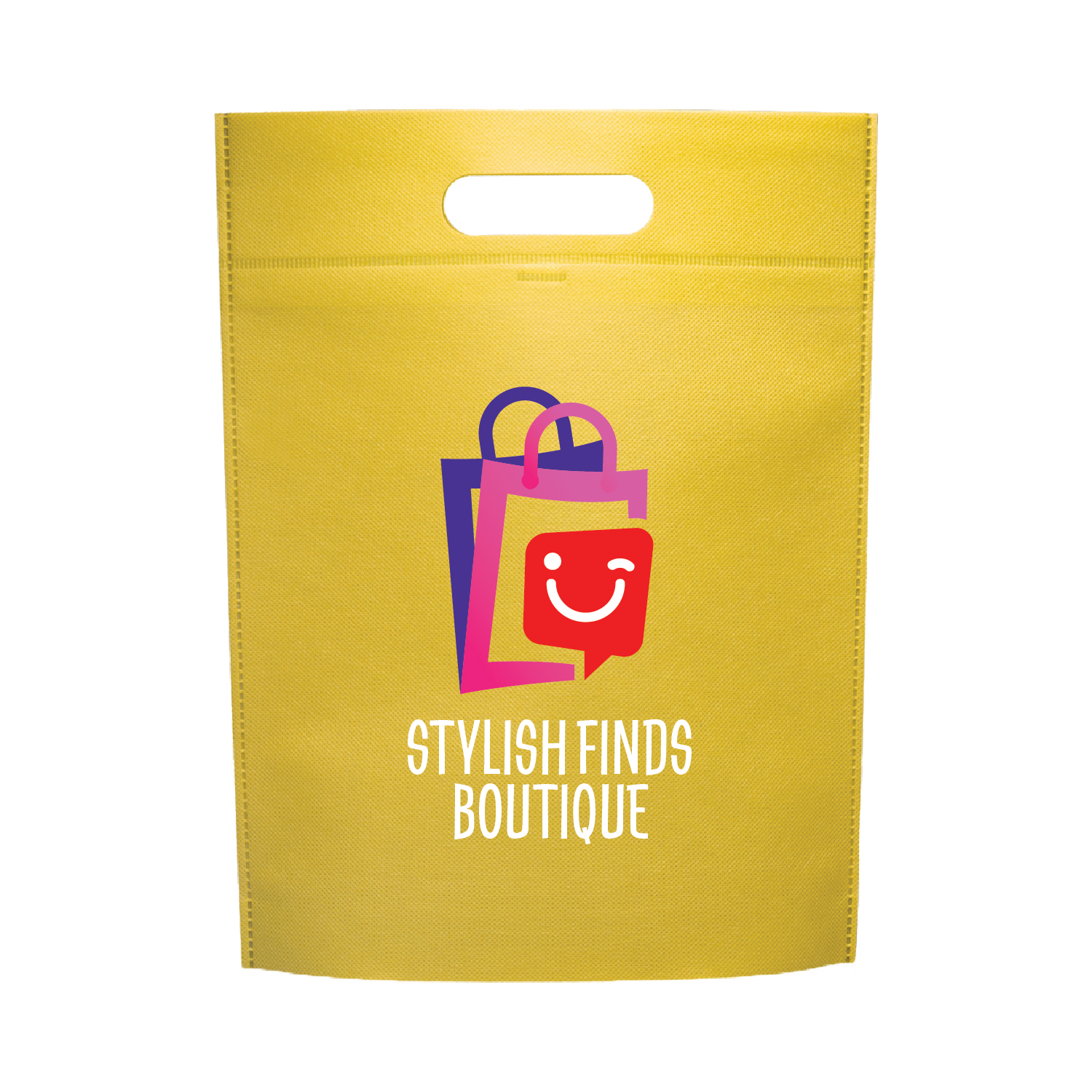 Sleek Non-Woven Tote Bag (Full Color Imprint) 9
