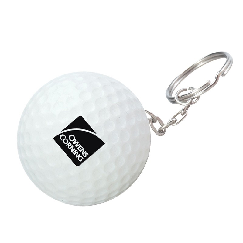 Golf Stress Ball Key Chain 1