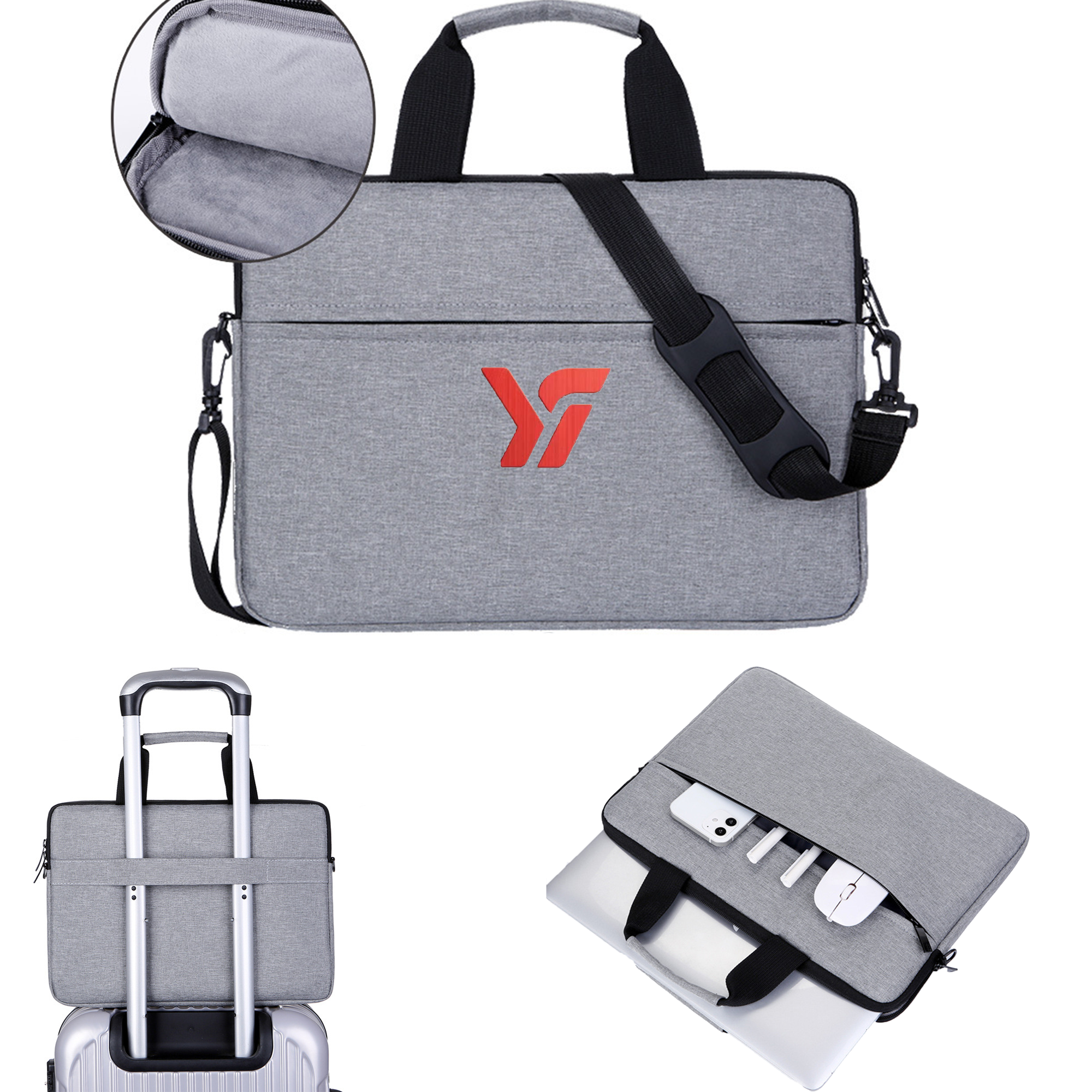 MOQ50 14 Oxford Cloth Laptop Carrying Case 2