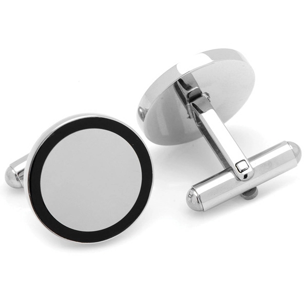 Stainless Steel Engravable Cufflinks