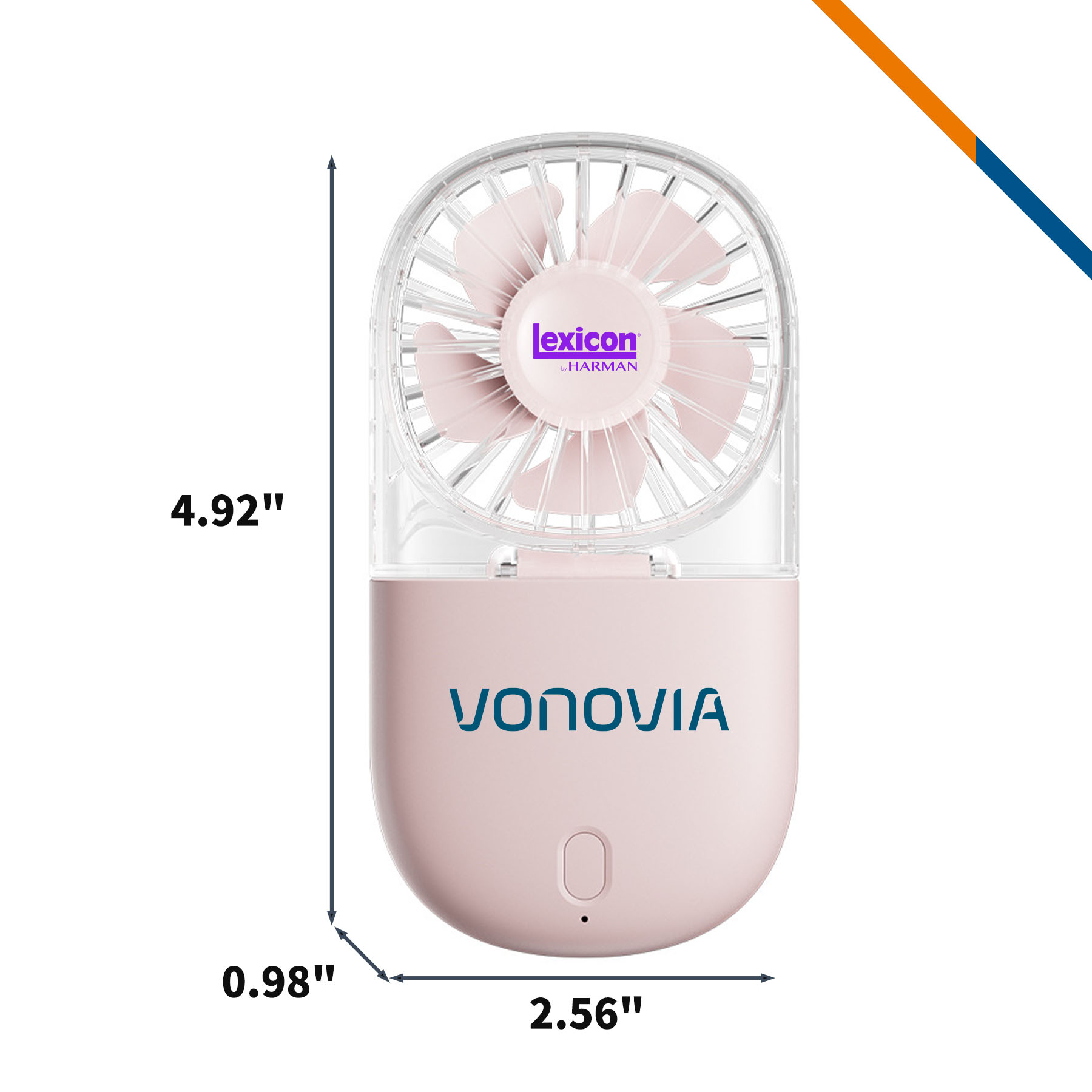 Lisbeth Foldable Clear Handheld Fan 4