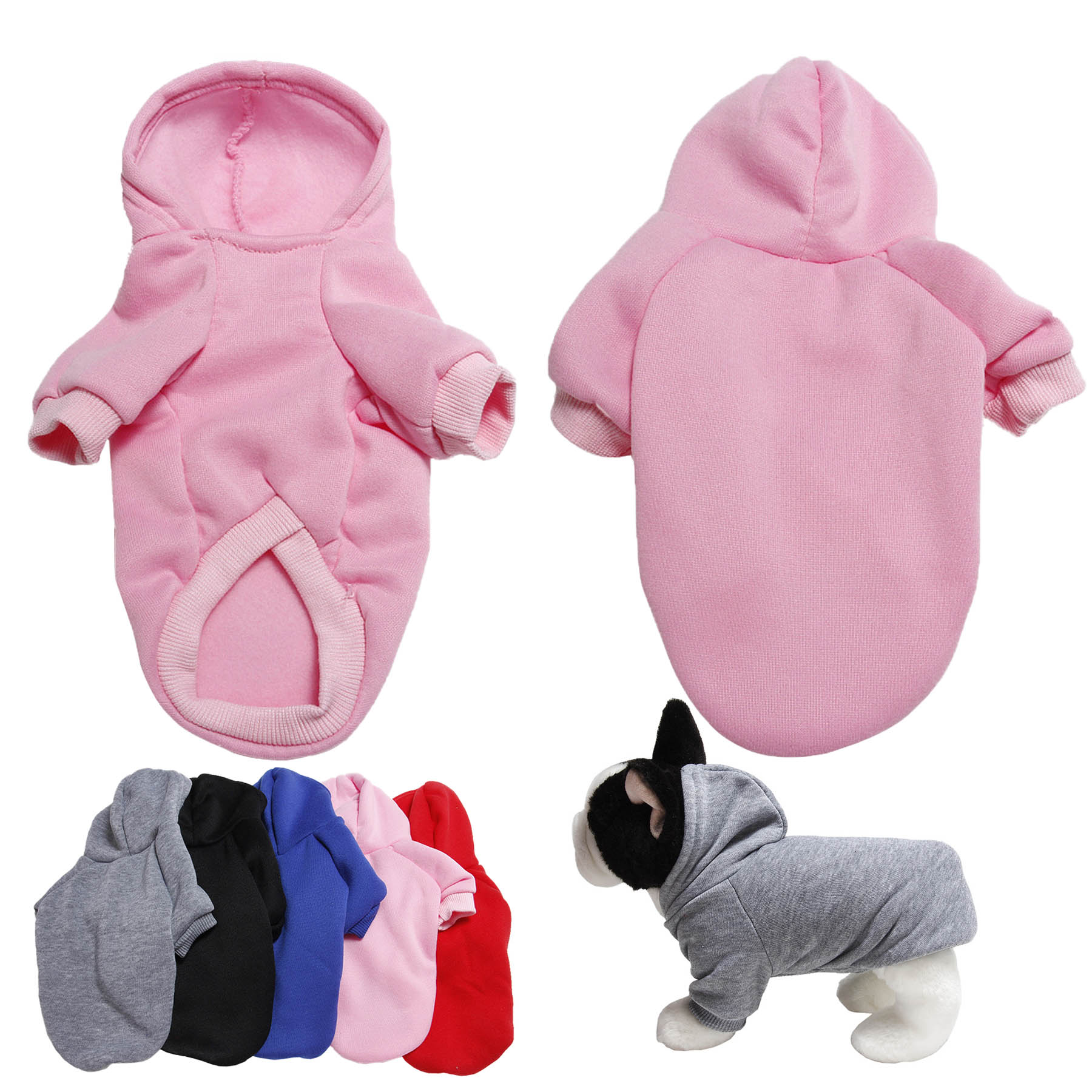 Pet Hoodie For Dog Cat Puppy Coat 2