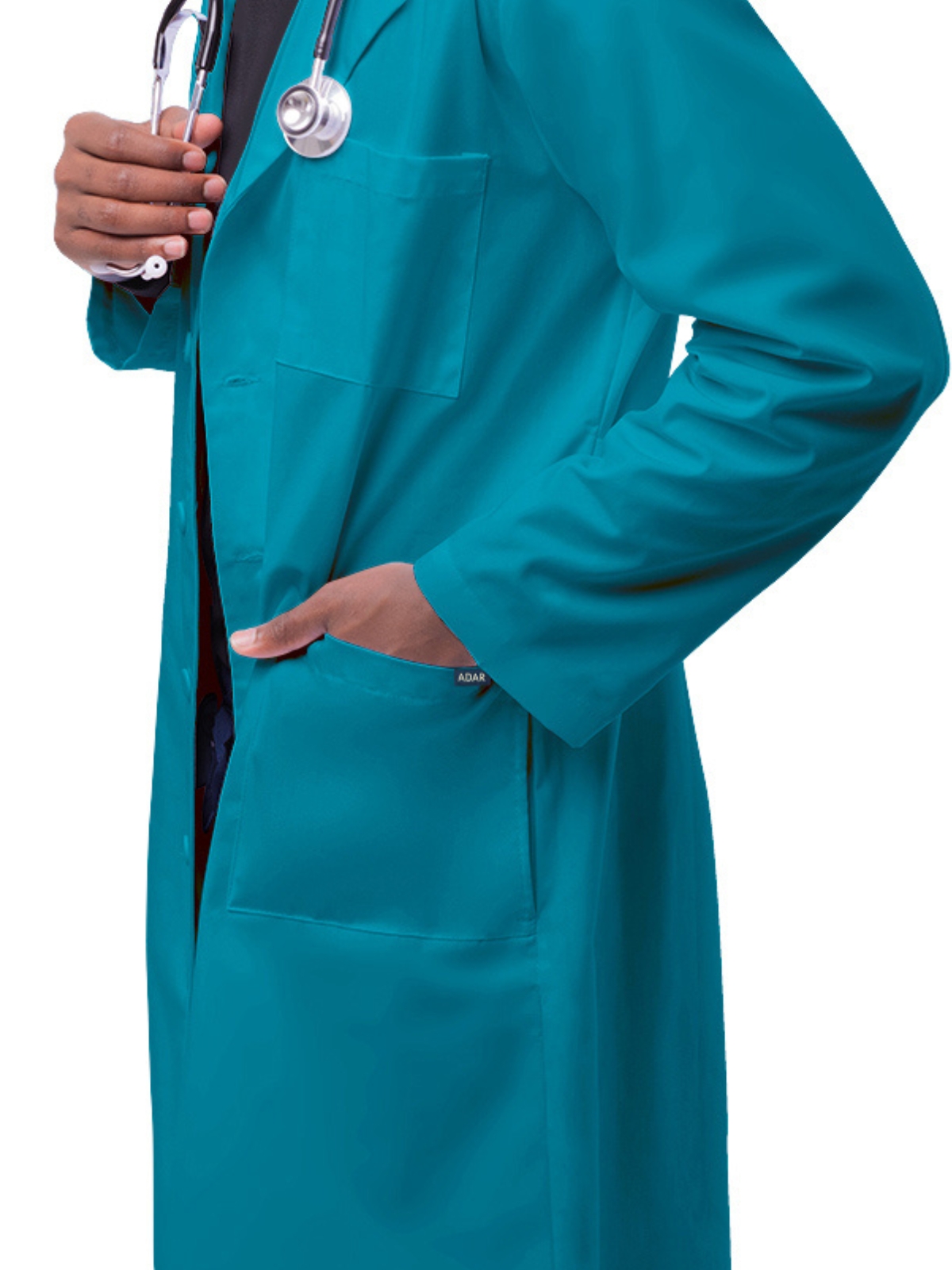 Adar - Universal - Unisex Five-Pocket 39" Lab Coat 10