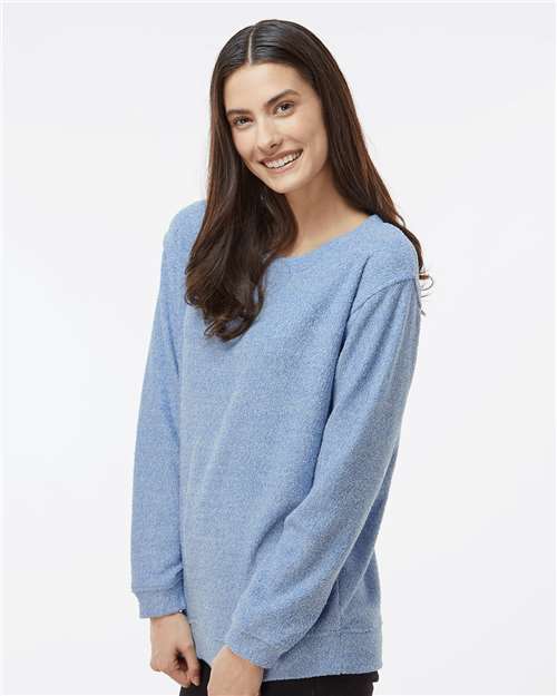 Women's Cozy Crewneck Pullover - L01 34