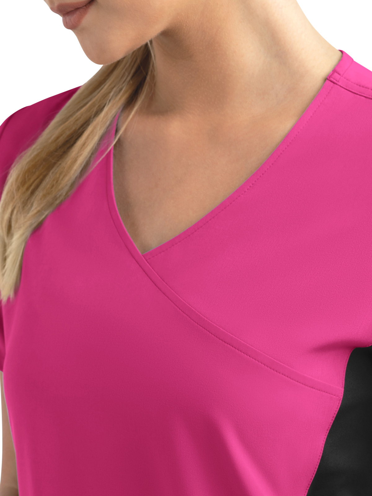 Maevn - Matrix Impulse - Women's Two-Pocket Mock Wrap Top 4