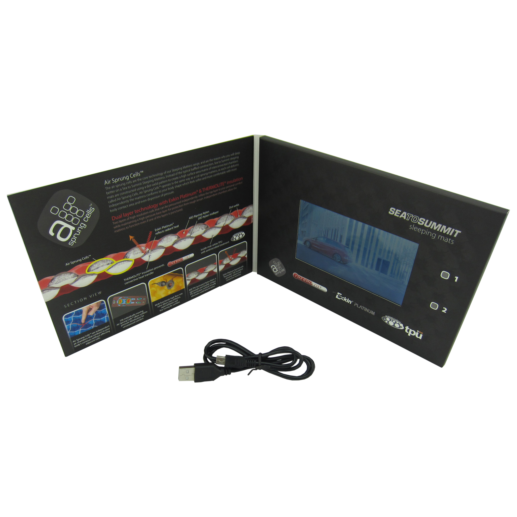 VidU 5.0" HD High-Definition Video Mailer And Brochure With Full Color Printing 3